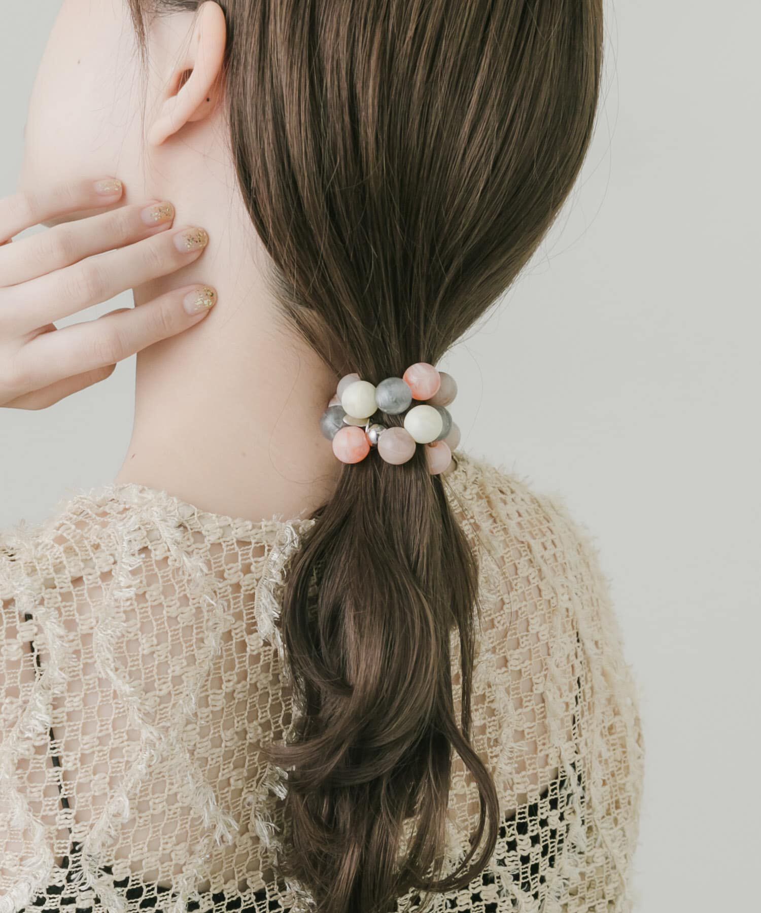 SMELLY「カラフルボールヘアゴム」|ヘアゴム・シュシュ|