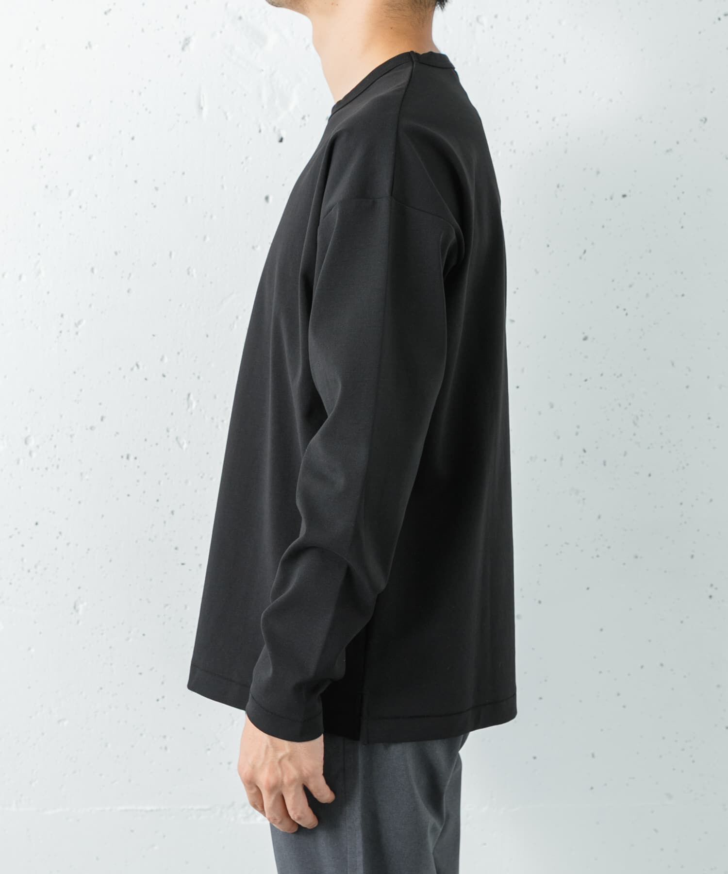 URBAN RESEARCH「コットンナイロンスムージーロングスリーブ」|Tシャツ・カットソー|