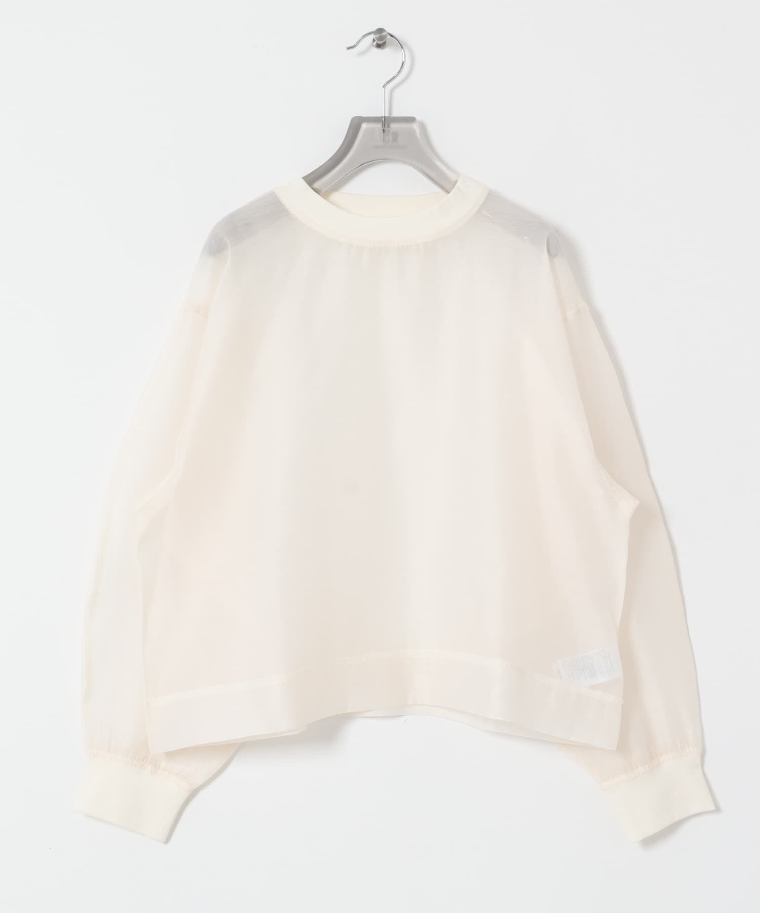 URBAN RESEARCH「オーガンジーシアートップス」|Tシャツ・カットソー|