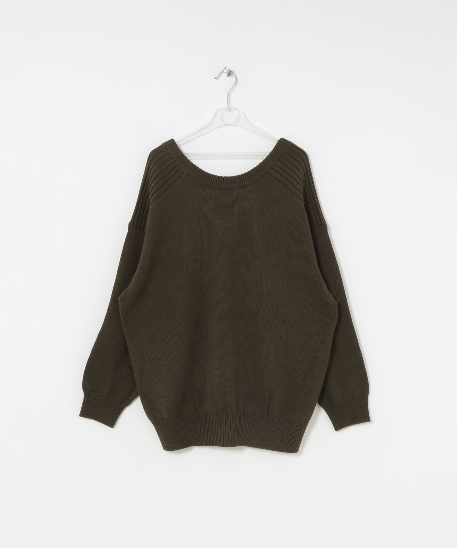 LAATO「2way knit」|ニット・セーター|ブラウン