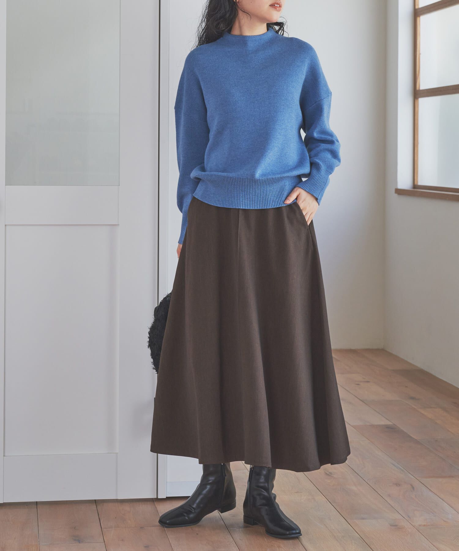 URBAN RESEARCH DOORS「『仁村紗和さん着用』『UR TECH』完声フレアスカート」|スカート|