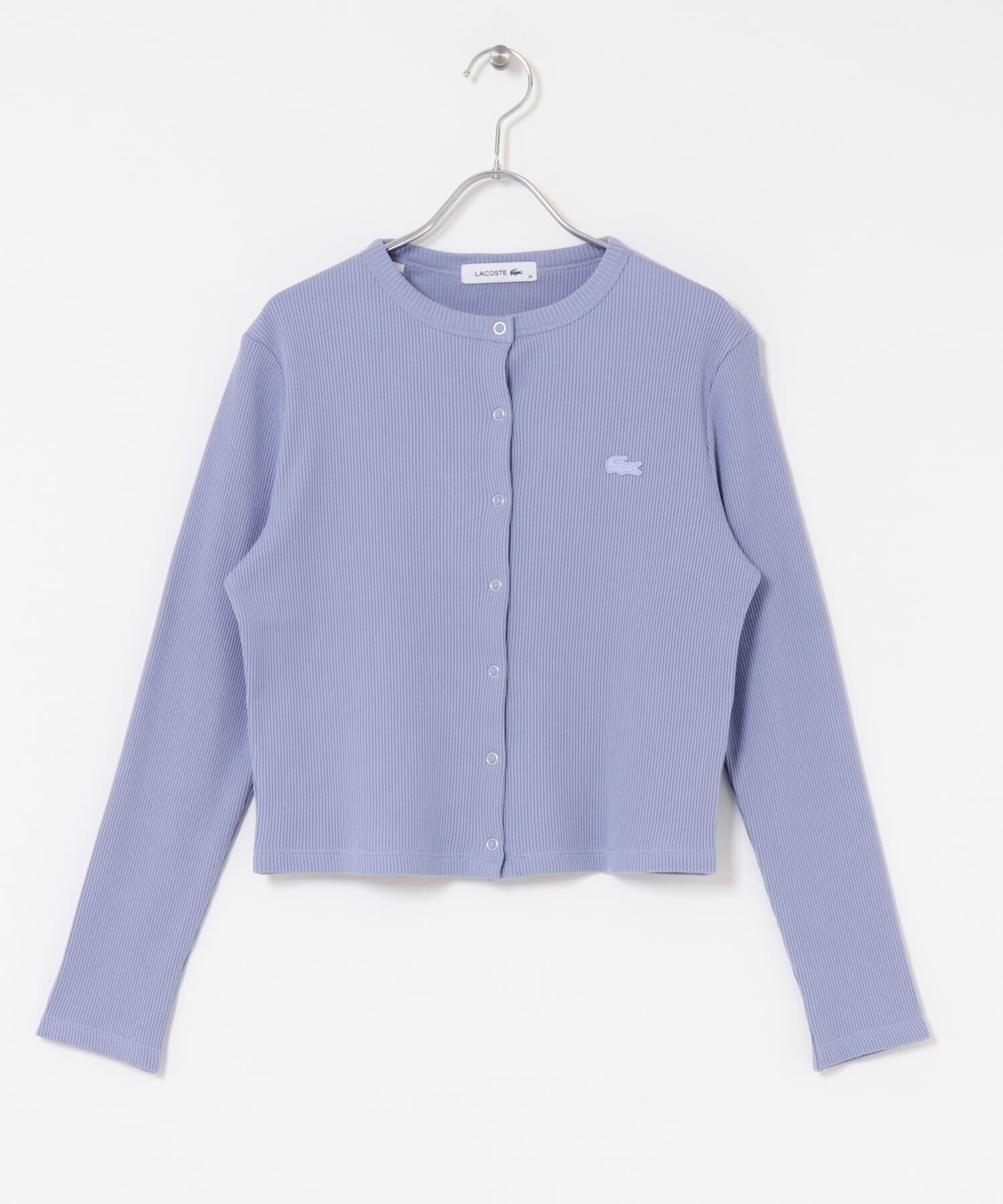 URBAN RESEARCH DOORS「LACOSTE　リブジャージカーディガン」|カーディガン|