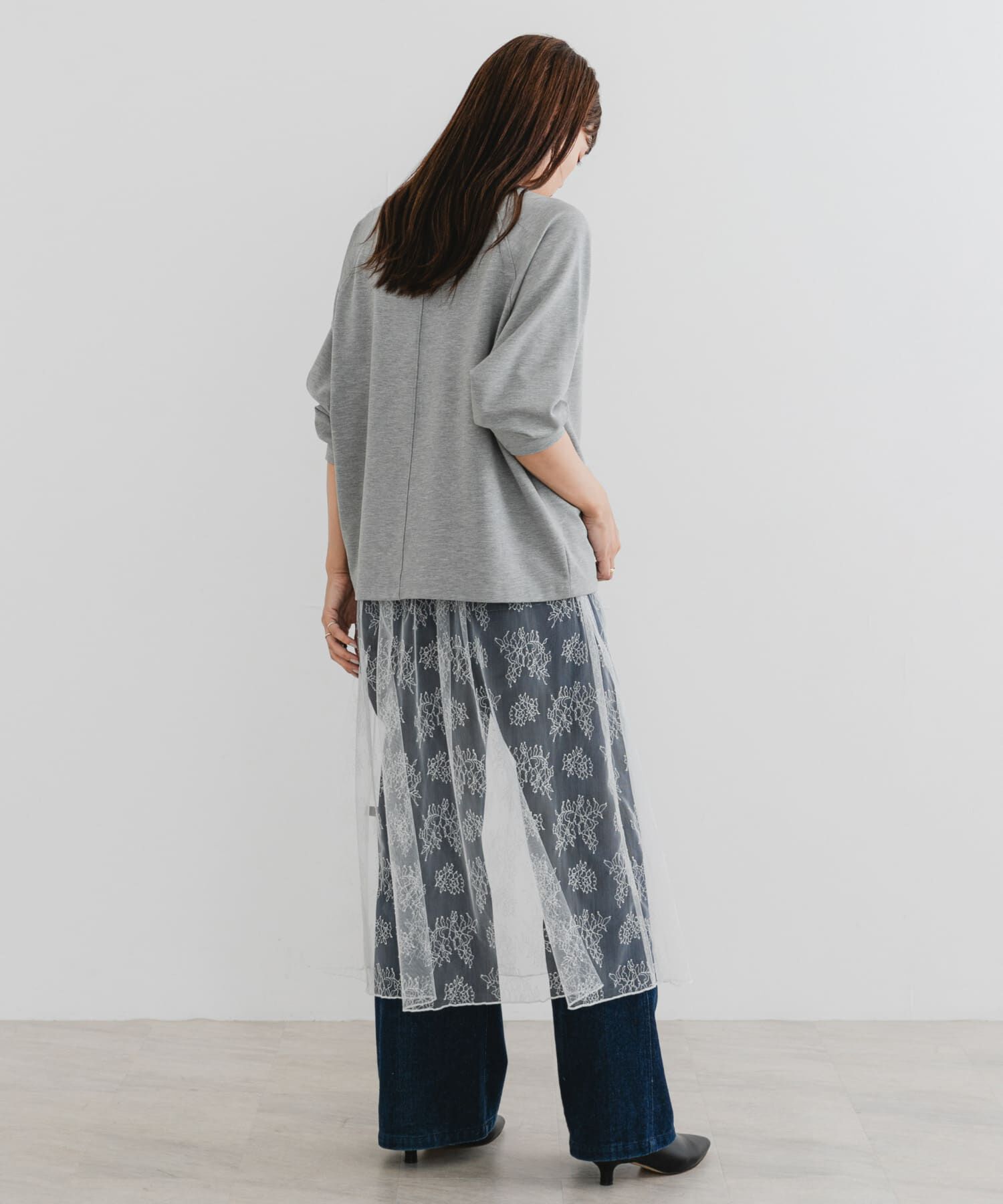 URBAN RESEARCH ROSSO「F by ROSSO　モックネックポンチプルオーバー」|Tシャツ・カットソー|