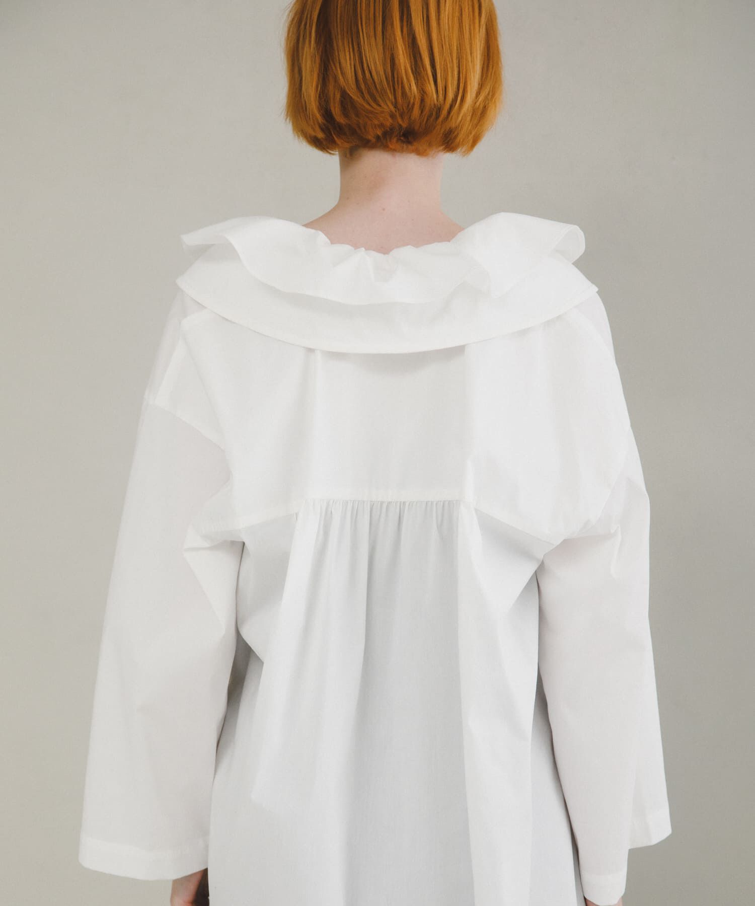 LAATO「frill skipper blouse」|シャツ・ブラウス|ホワイト