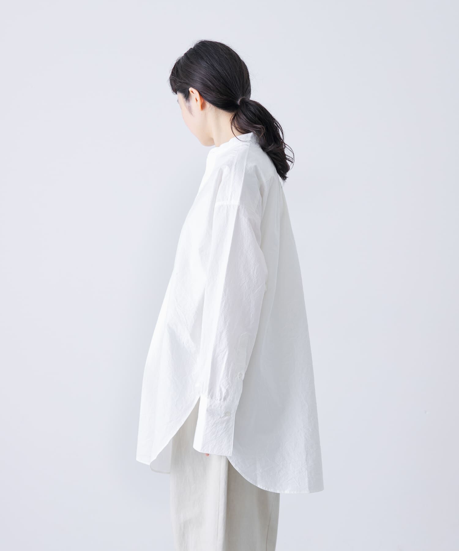 かぐれ「Cotton tunic shirts」|シャツ・ブラウス|