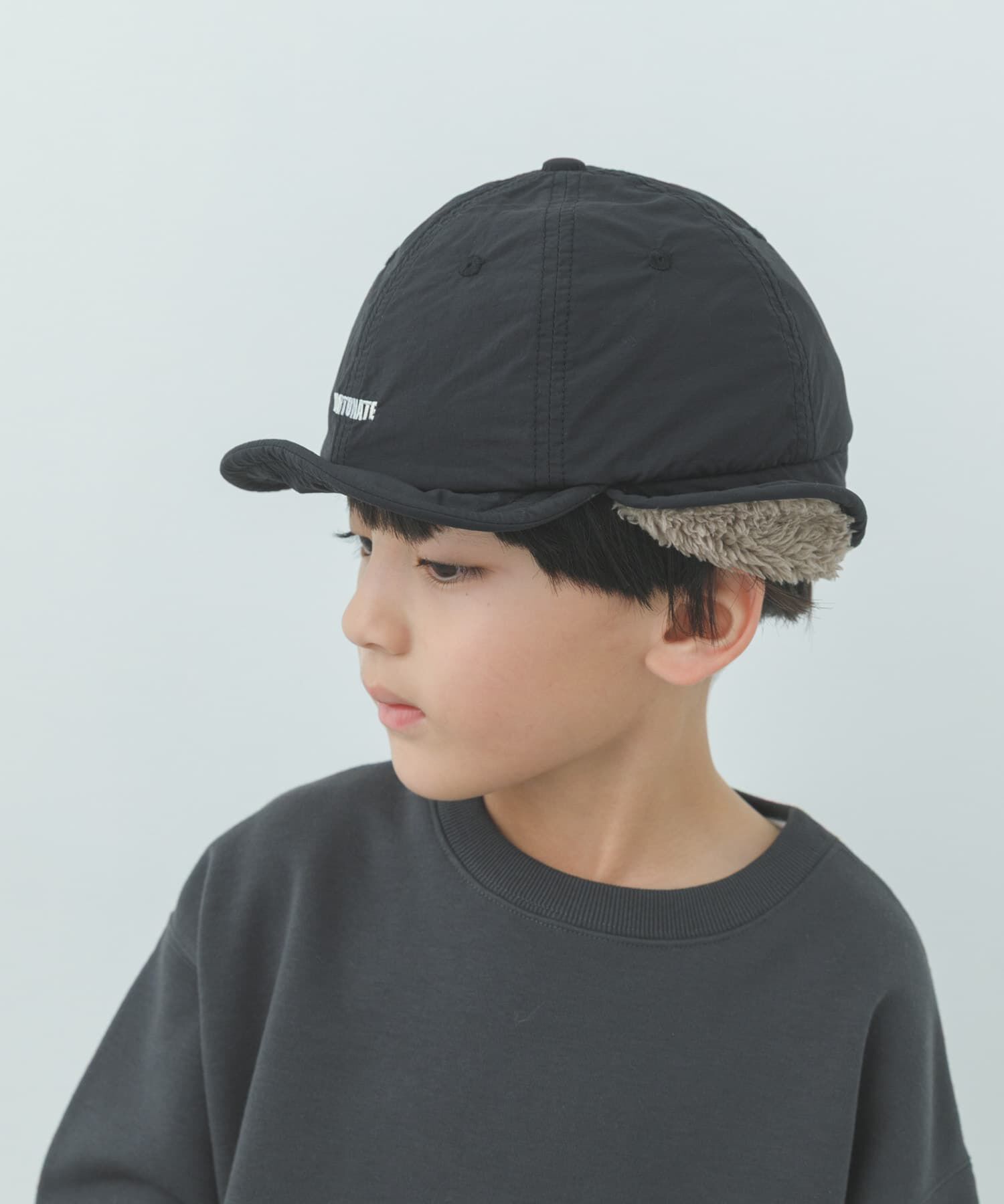 URBAN RESEARCH DOORS「耳当て付きキャップ(KIDS)」|その他|ブラック