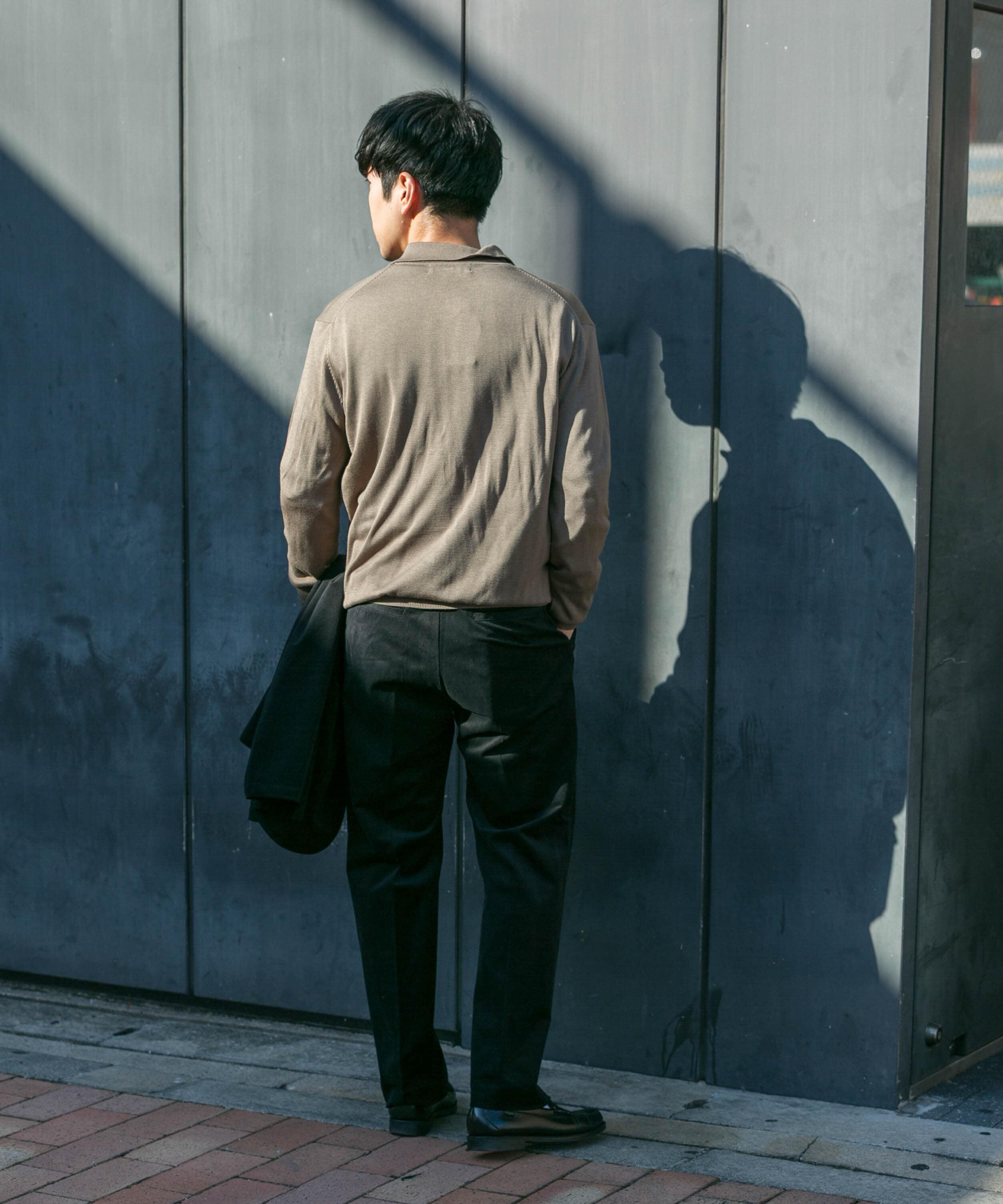 URBAN RESEARCH ROSSO「『XLサイズあり』『UR TECH』ハイゲージニットポロシャツ」|ニット・セーター|