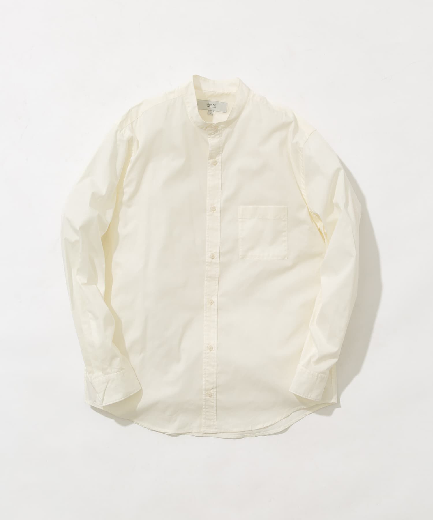 URBAN RESEARCH ROSSO「『XLサイズあり』ハイパフォーマンスブロードバンドカラーシャツ」|シャツ・ブラウス|ホワイト
