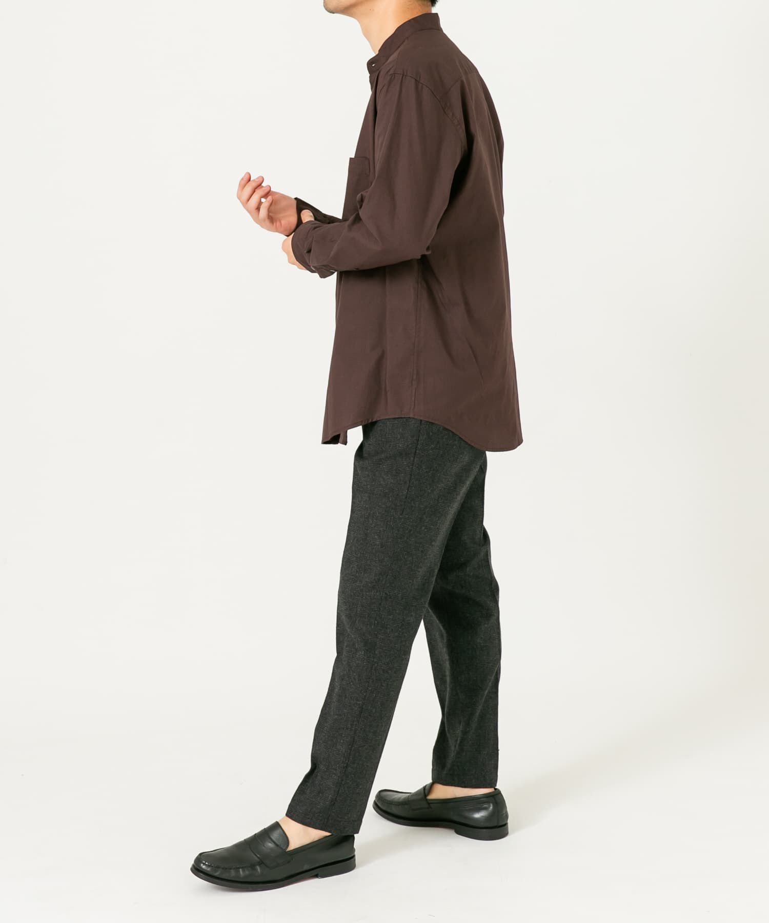 URBAN RESEARCH ROSSO「『XLサイズあり』ハイパフォーマンスブロードバンドカラーシャツ」|シャツ・ブラウス|