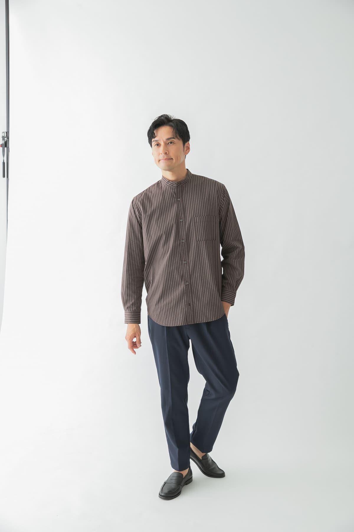 URBAN RESEARCH ROSSO「『XLサイズあり』ハイパフォーマンスブロードバンドカラーシャツ」|シャツ・ブラウス|