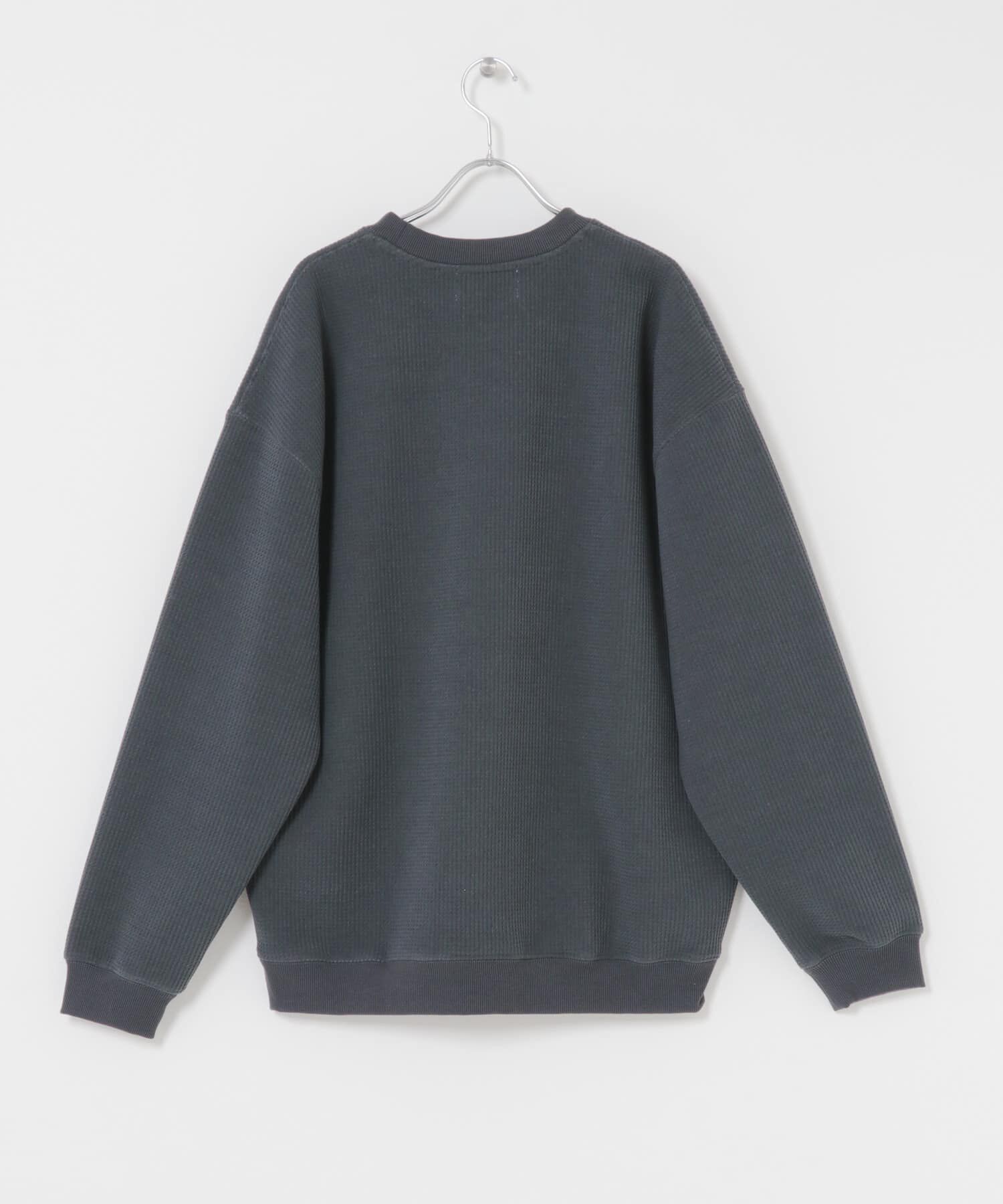 Sonny Label 「裏起毛ワッフルリラックスフィットプルオーバー」|Tシャツ・カットソー|