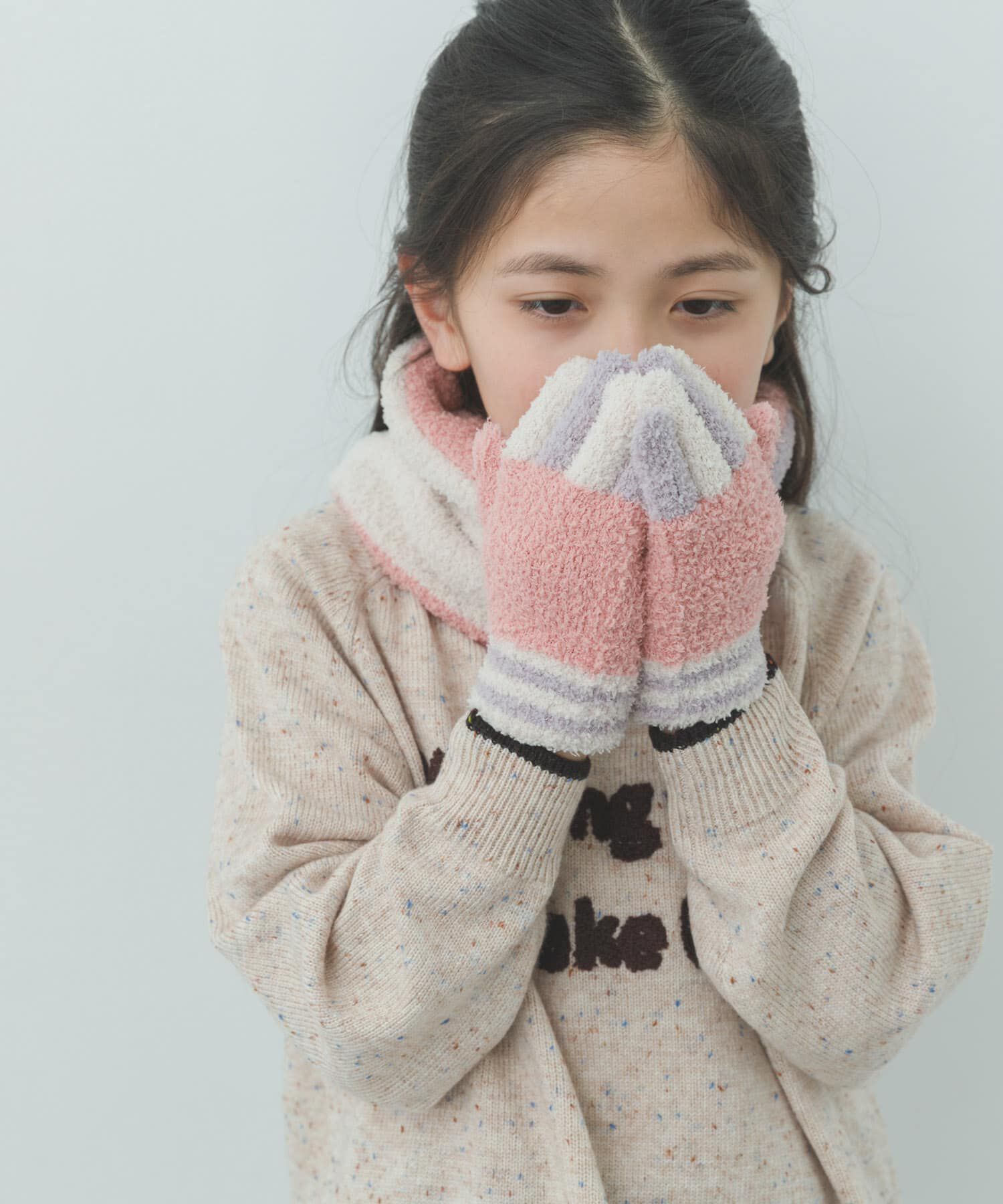 URBAN RESEARCH DOORS「マシュマロトライカラー手袋(KIDS)」|その他|