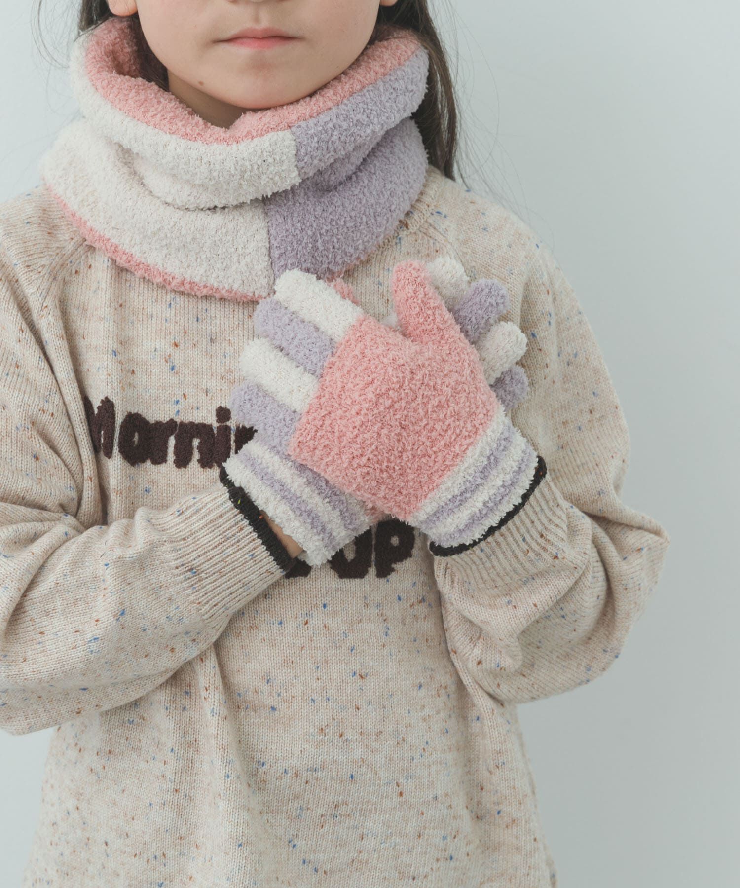 URBAN RESEARCH DOORS「マシュマロトライカラー手袋(KIDS)」|その他|