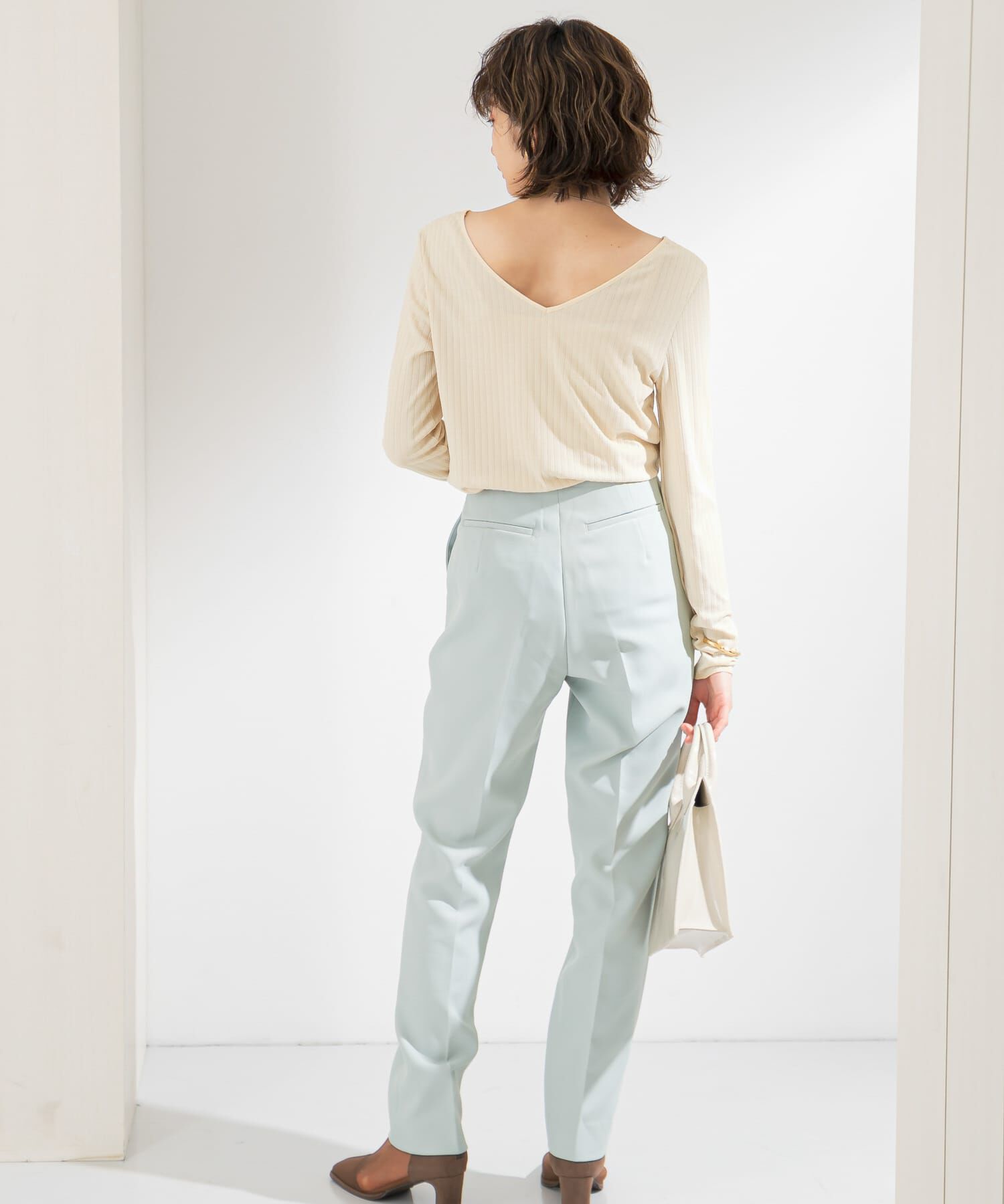  「2WAYテレコプルオーバー」|Tシャツ・カットソー|