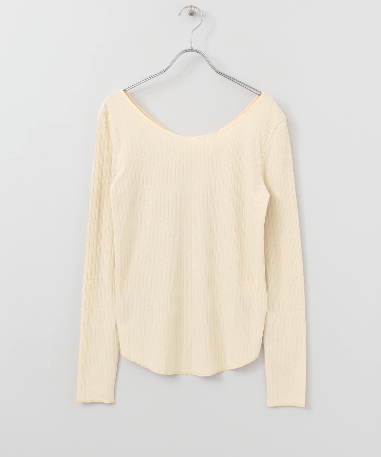  「2WAYテレコプルオーバー」|Tシャツ・カットソー|