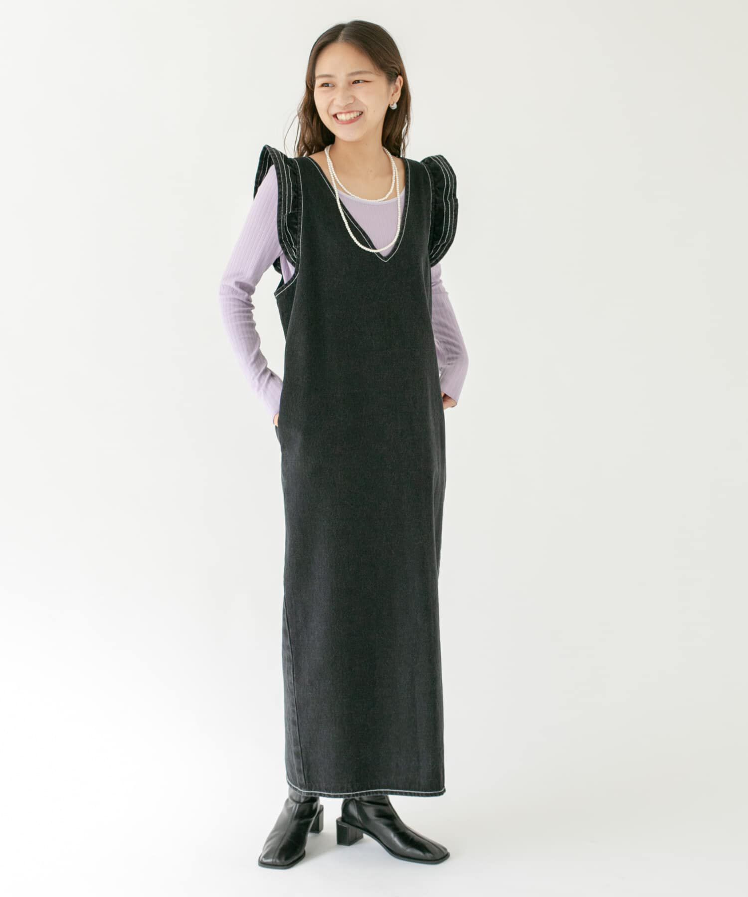  「2WAYテレコプルオーバー」|Tシャツ・カットソー|