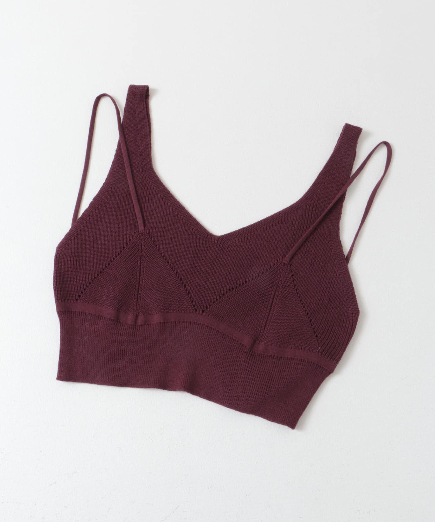  「レイヤードライクニットビスチェ」|ニット・セーター|