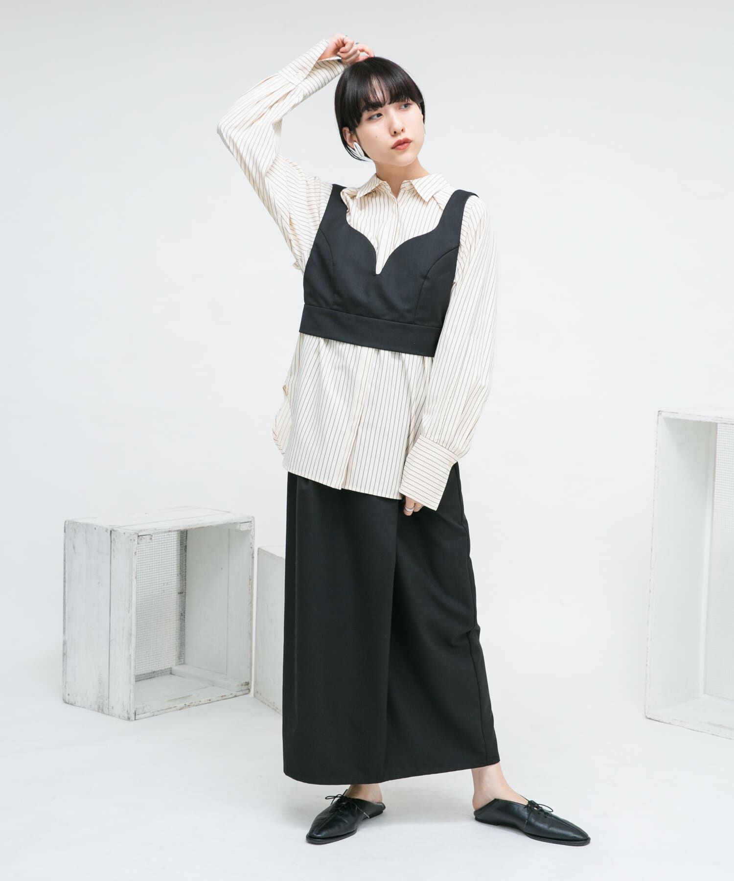  「ビスチェSETワンピース」|ワンピース|