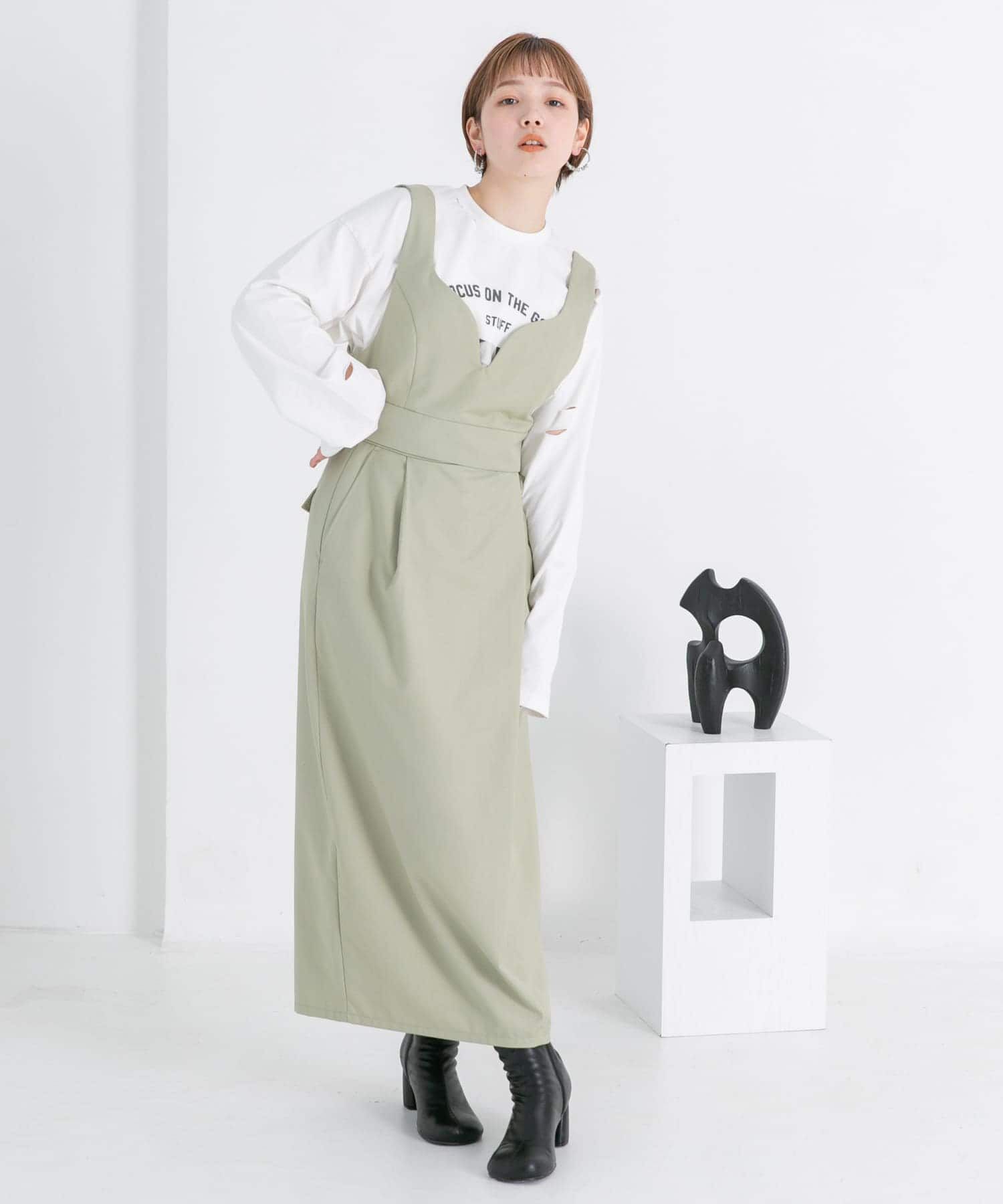  「ビスチェSETワンピース」|ワンピース|