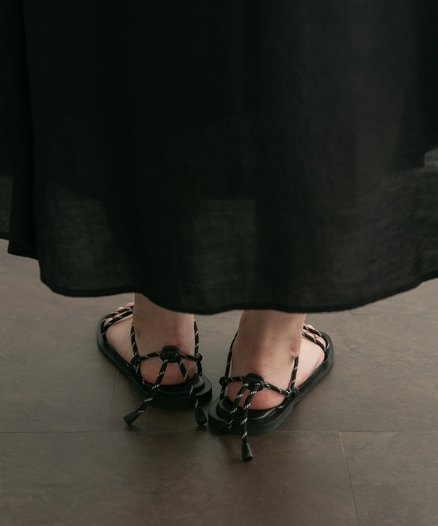  「ドローコードサンダル」|サンダル|