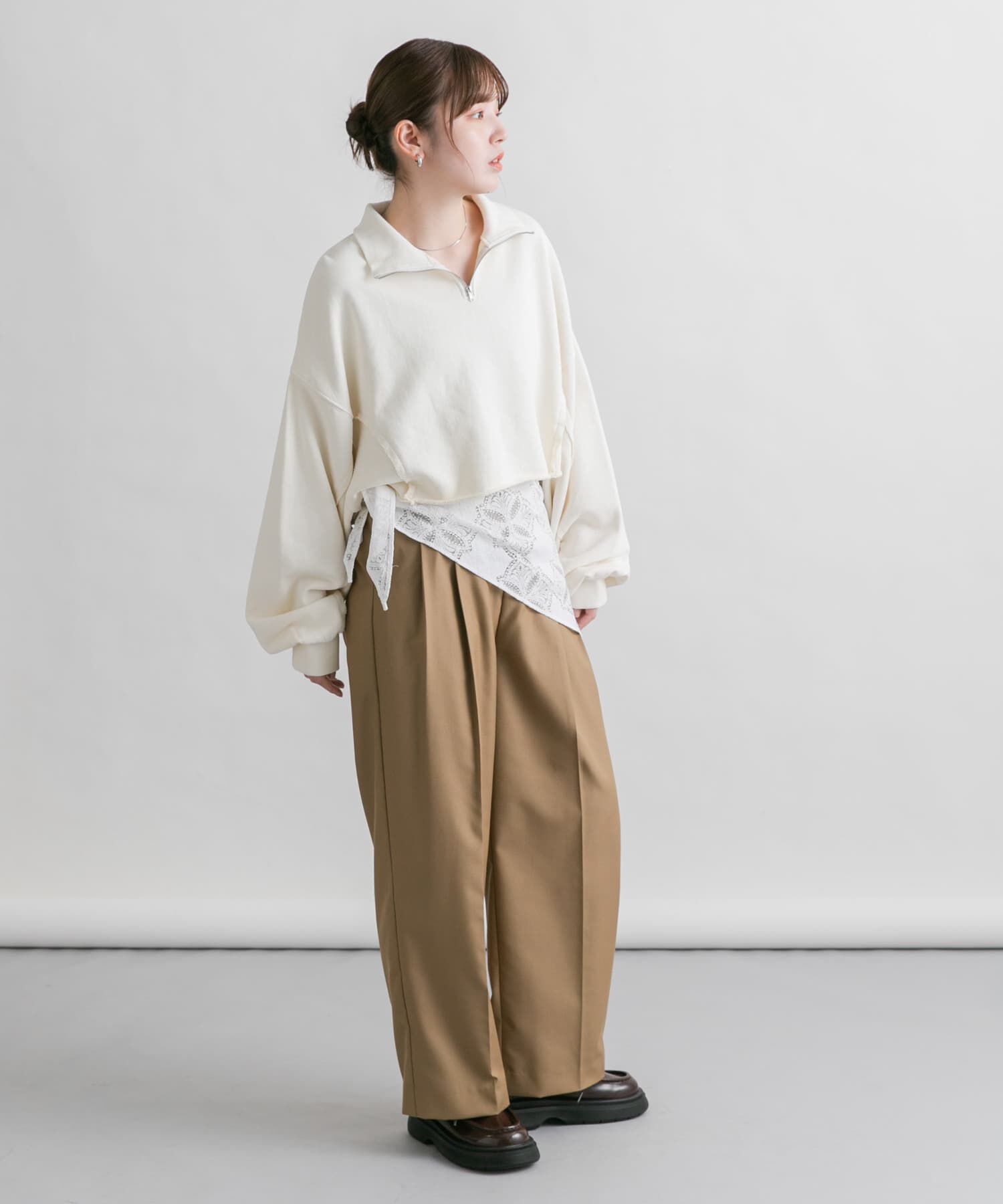  「レーススカーフSETパンツ」|その他|