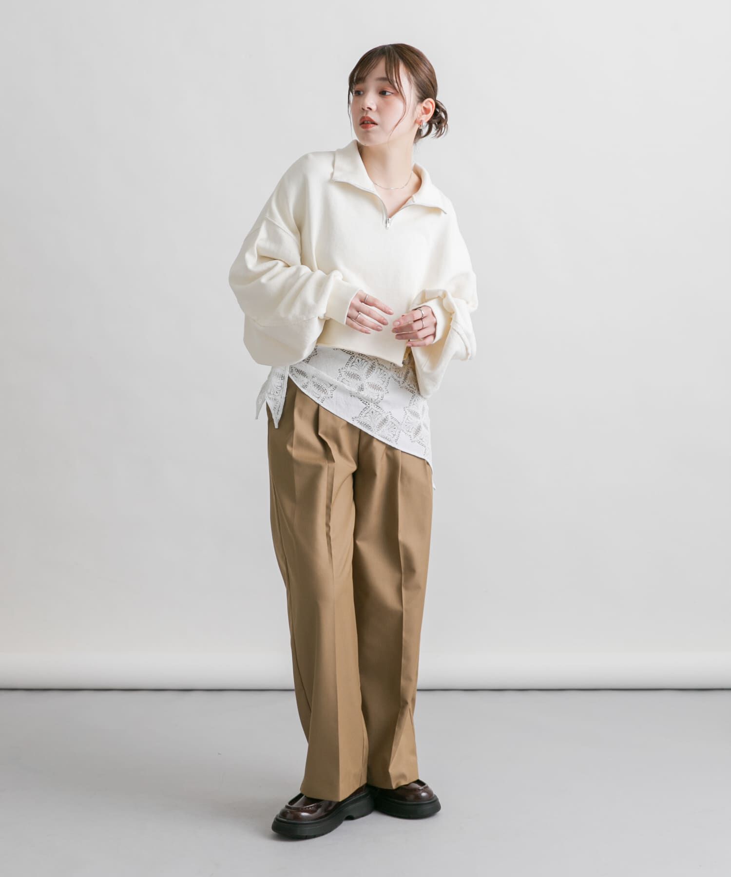  「レーススカーフSETパンツ」|その他|