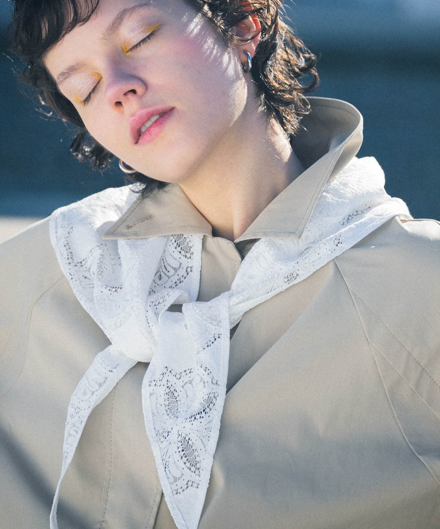  「レーススカーフSETパンツ」|その他|