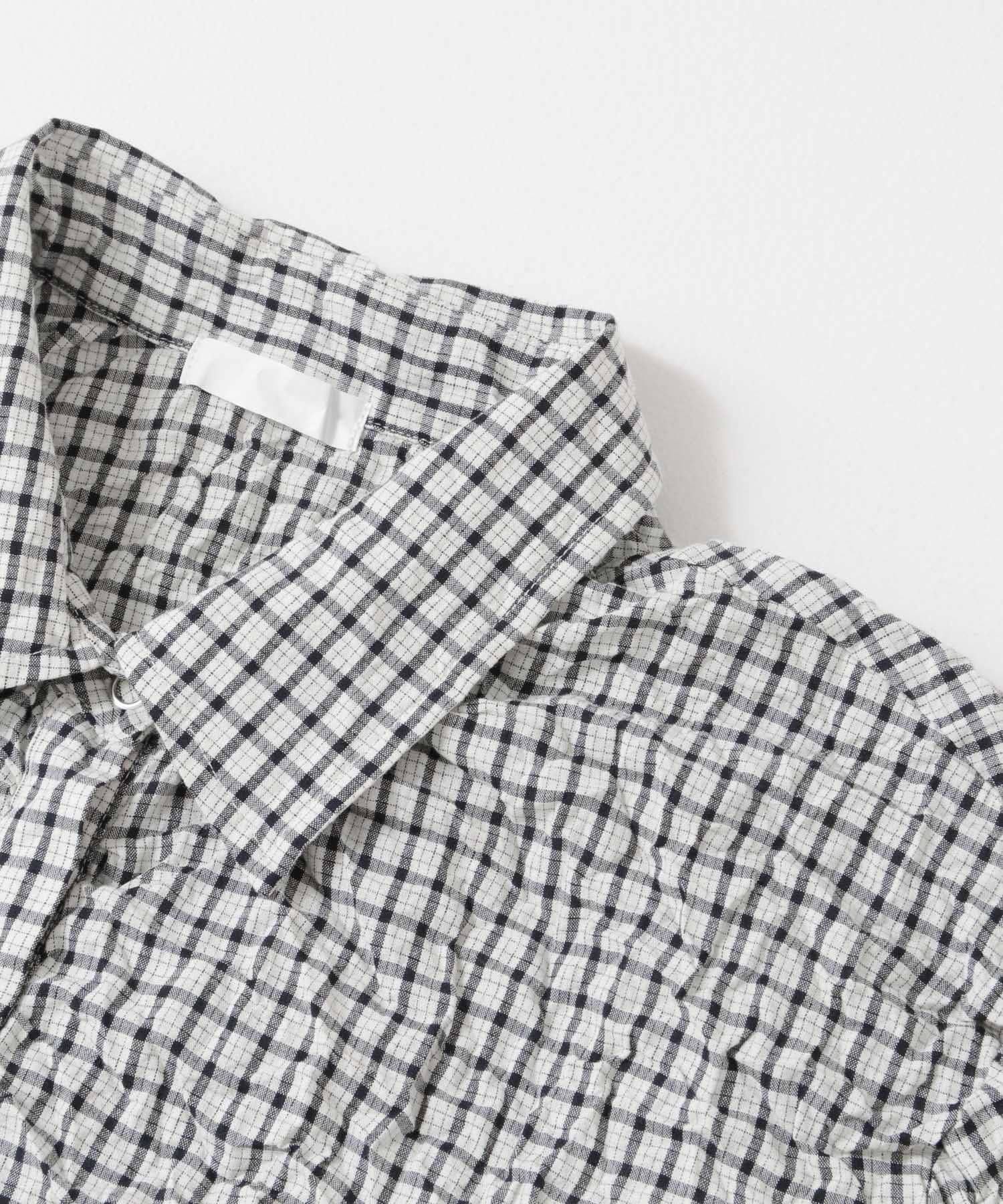  「ワッシャーチェックシャツ」|シャツ・ブラウス|