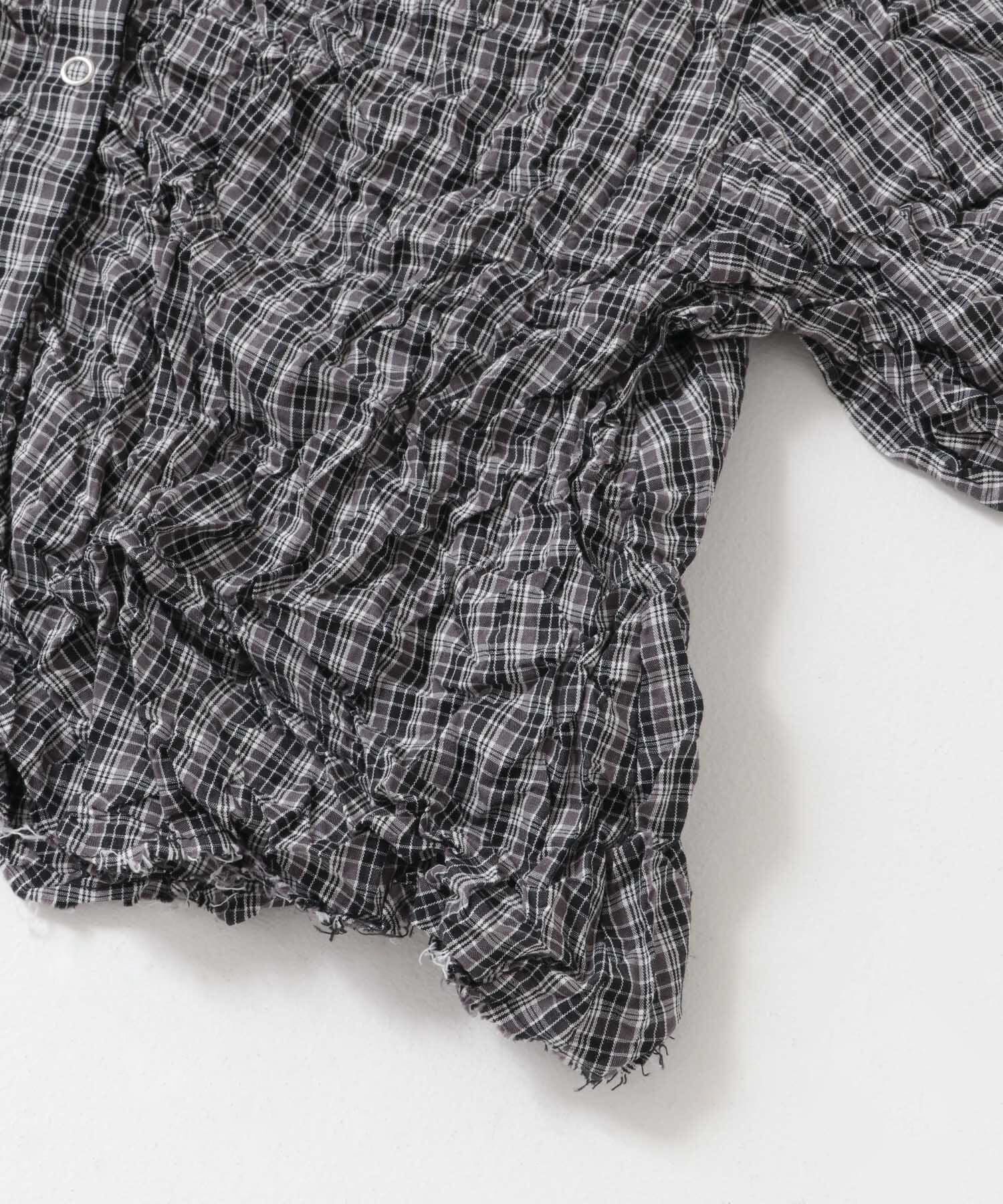  「ワッシャーチェックシャツ」|シャツ・ブラウス|