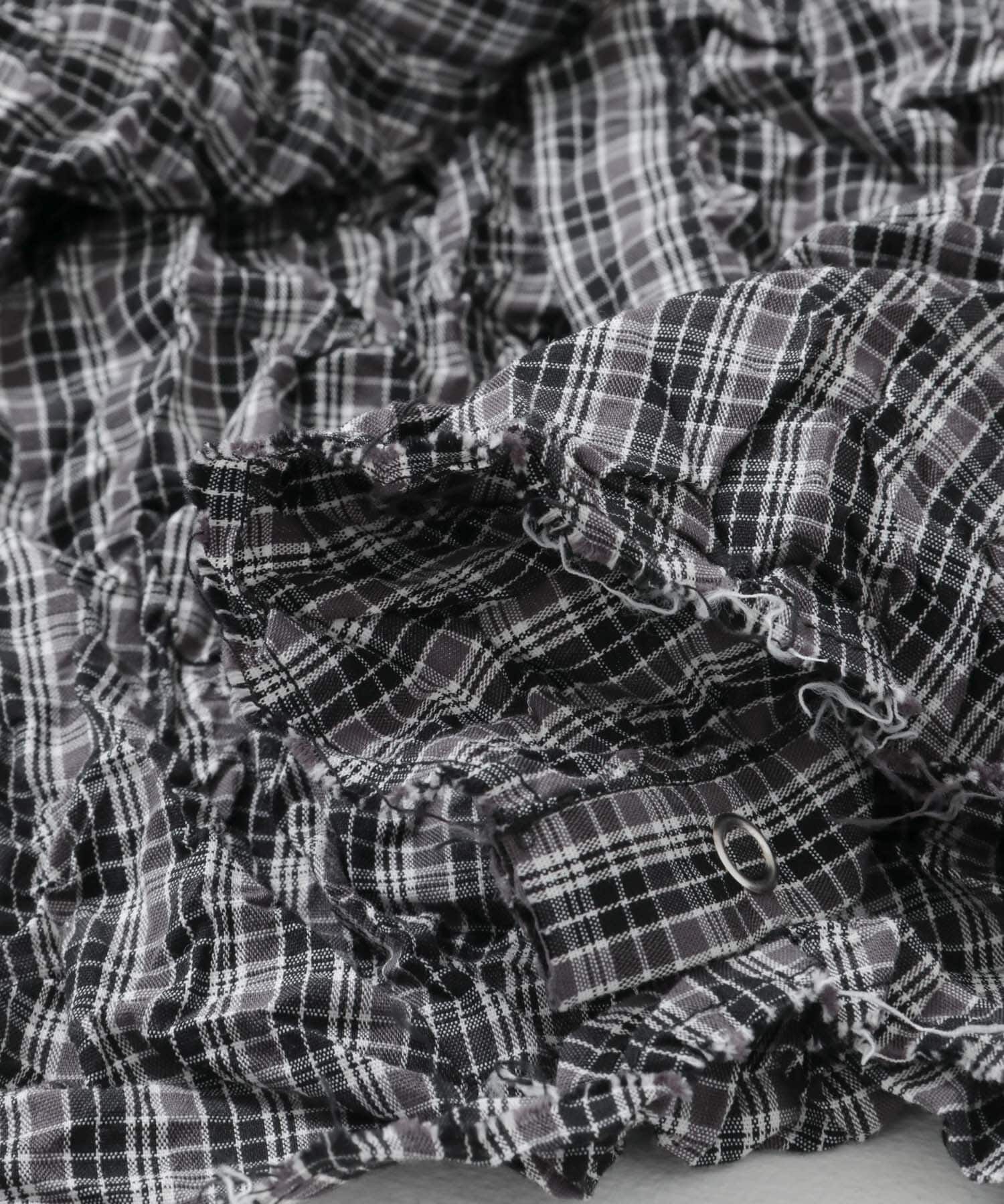  「ワッシャーチェックシャツ」|シャツ・ブラウス|