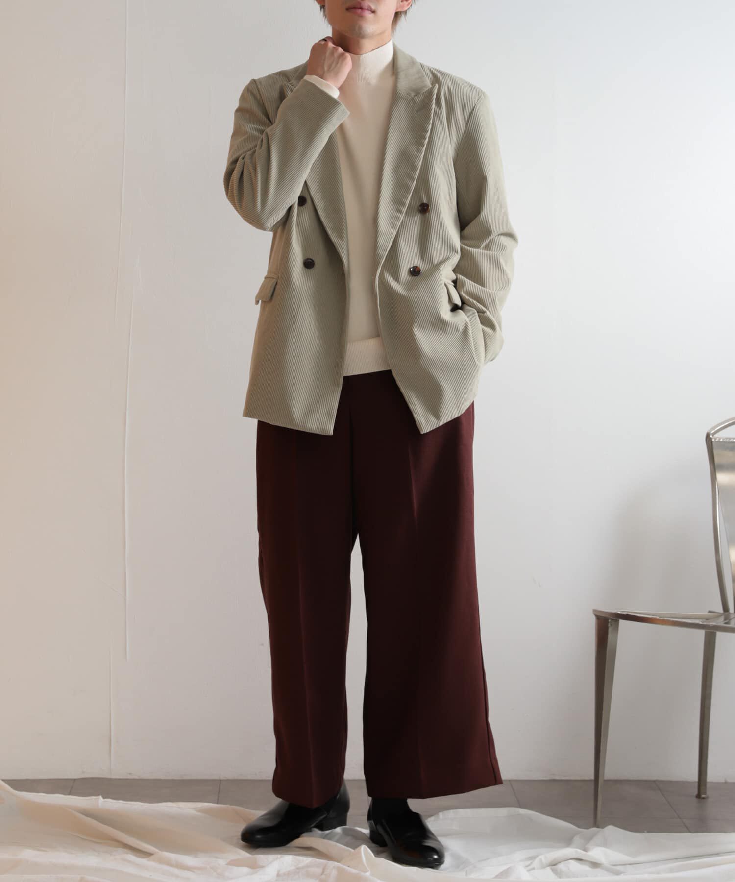 SENSE OF PLACE by URBAN RESEARCH「『セットアップ対応』 コーデュロイダブルルーズジャケット」|その他|