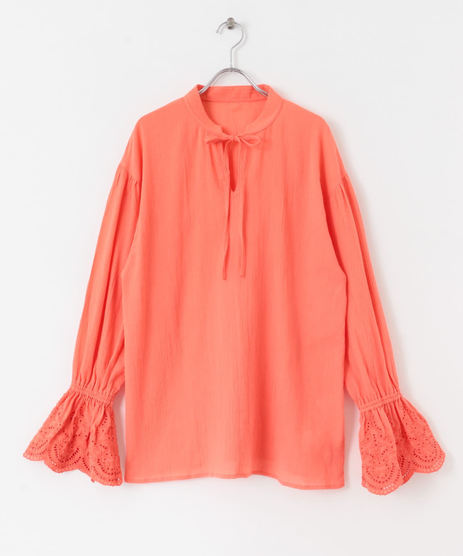 SENSE OF PLACE by URBAN RESEARCH「スカラップレースヨウリュウブラウス」|シャツ・ブラウス|