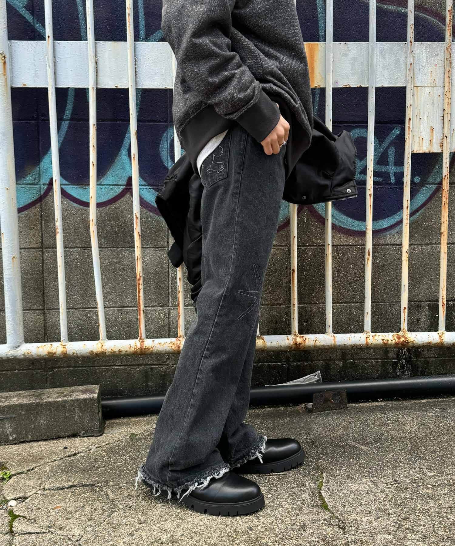 SENSE OF PLACE by URBAN RESEARCH「『別注』SHUHEI KOKI&times;SENSE OF PLACE　フレアデニム」|デニム|