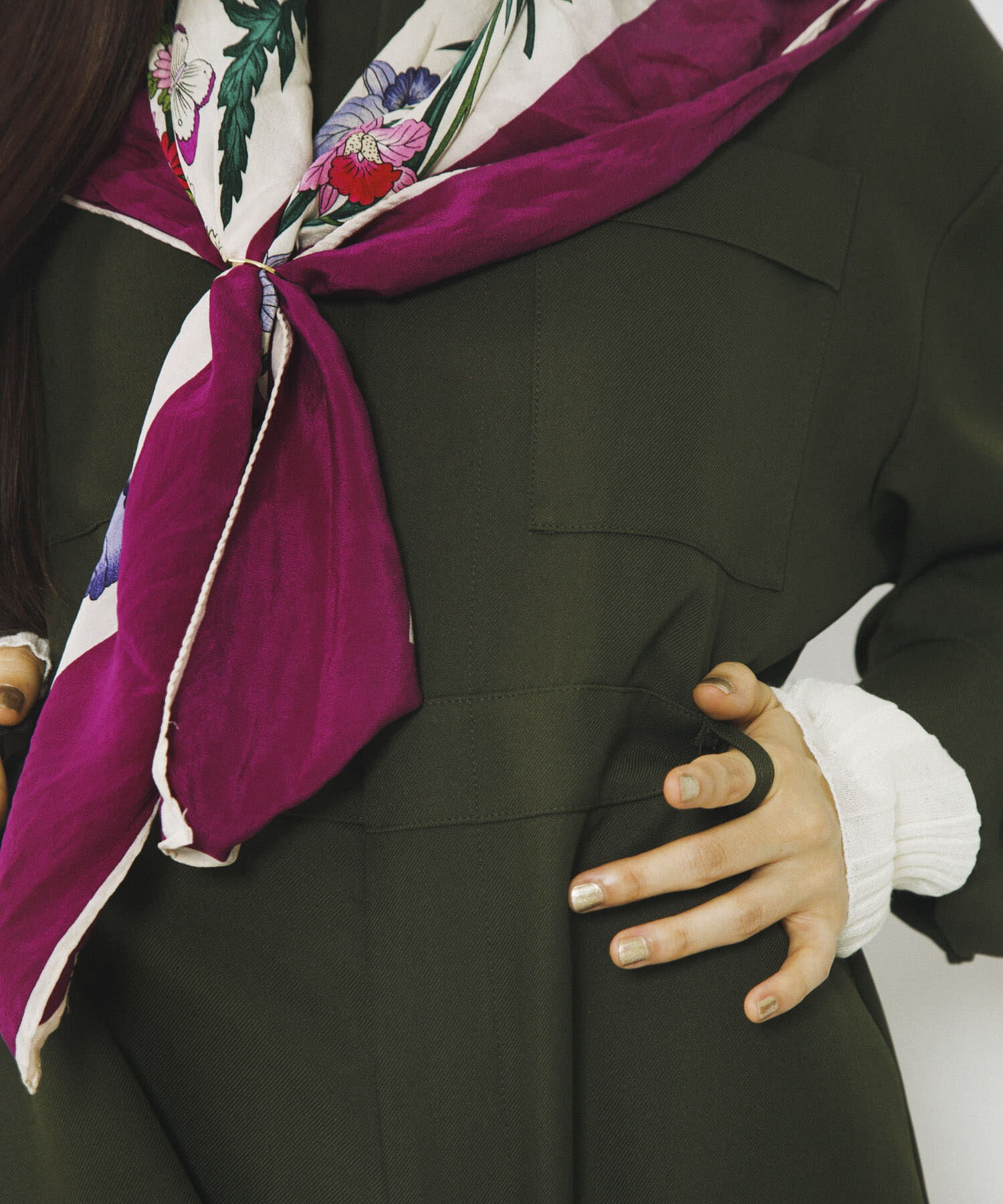 SENSE OF PLACE by URBAN RESEARCH「『別注』さらさ&times;SENSE OF PLACE　ソフトツイルジャンプスーツ」|スカート|