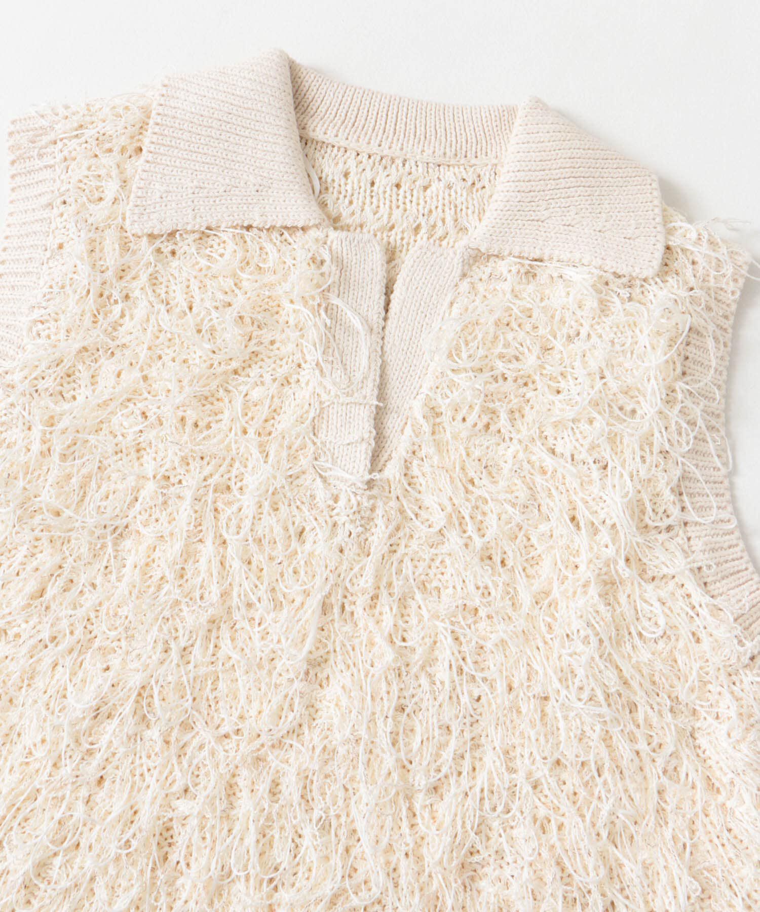 SENSE OF PLACE by URBAN RESEARCH「ループヤーンニットベスト」|ベスト・ジレ|