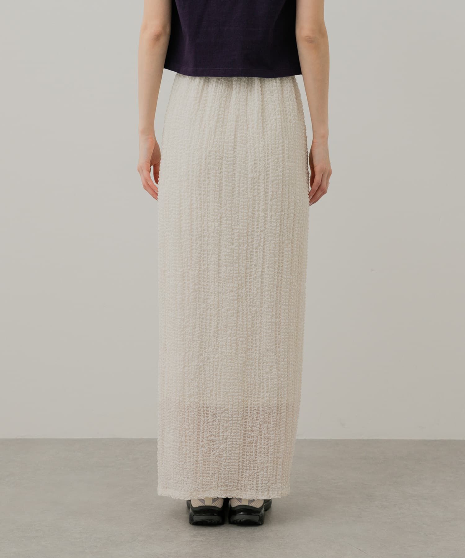 SENSE OF PLACE by URBAN RESEARCH「シアーフクレジャガードスカート」|スカート|