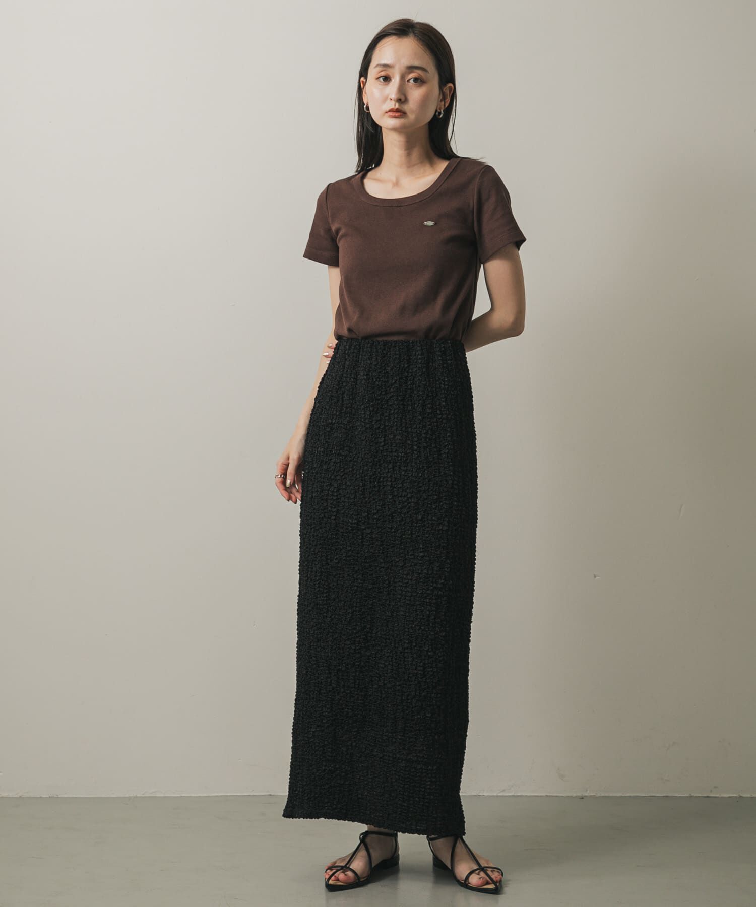 SENSE OF PLACE by URBAN RESEARCH「シアーフクレジャガードスカート」|スカート|