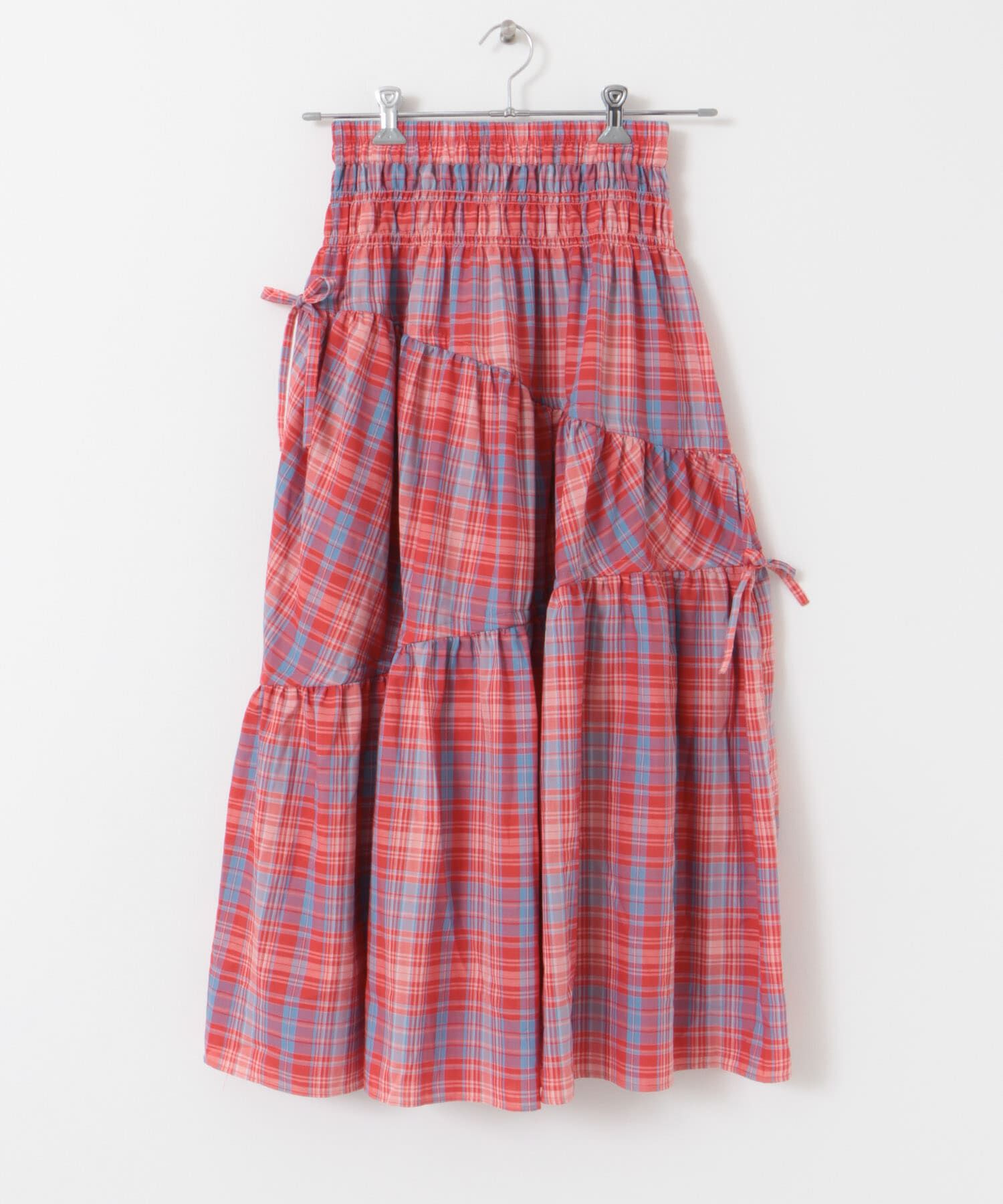 SENSE OF PLACE by URBAN RESEARCH「チェックボリュームスカート」|スカート|