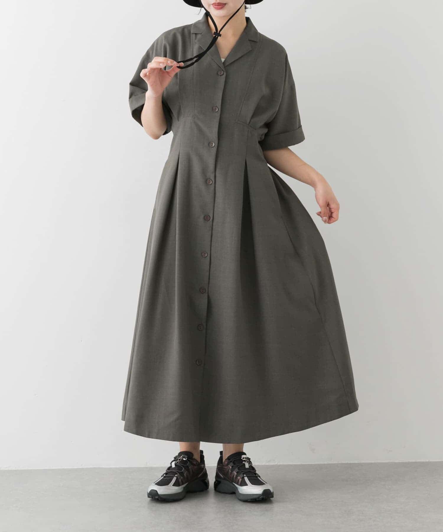 SENSE OF PLACE by URBAN RESEARCH「ウエストタックシャツワンピース」|ワンピース|