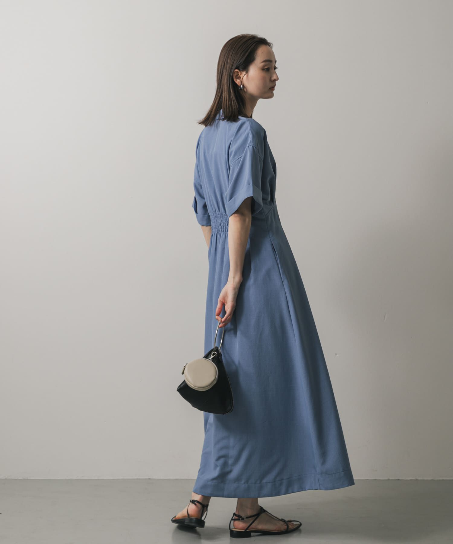SENSE OF PLACE by URBAN RESEARCH「ウエストタックシャツワンピース」|ワンピース|