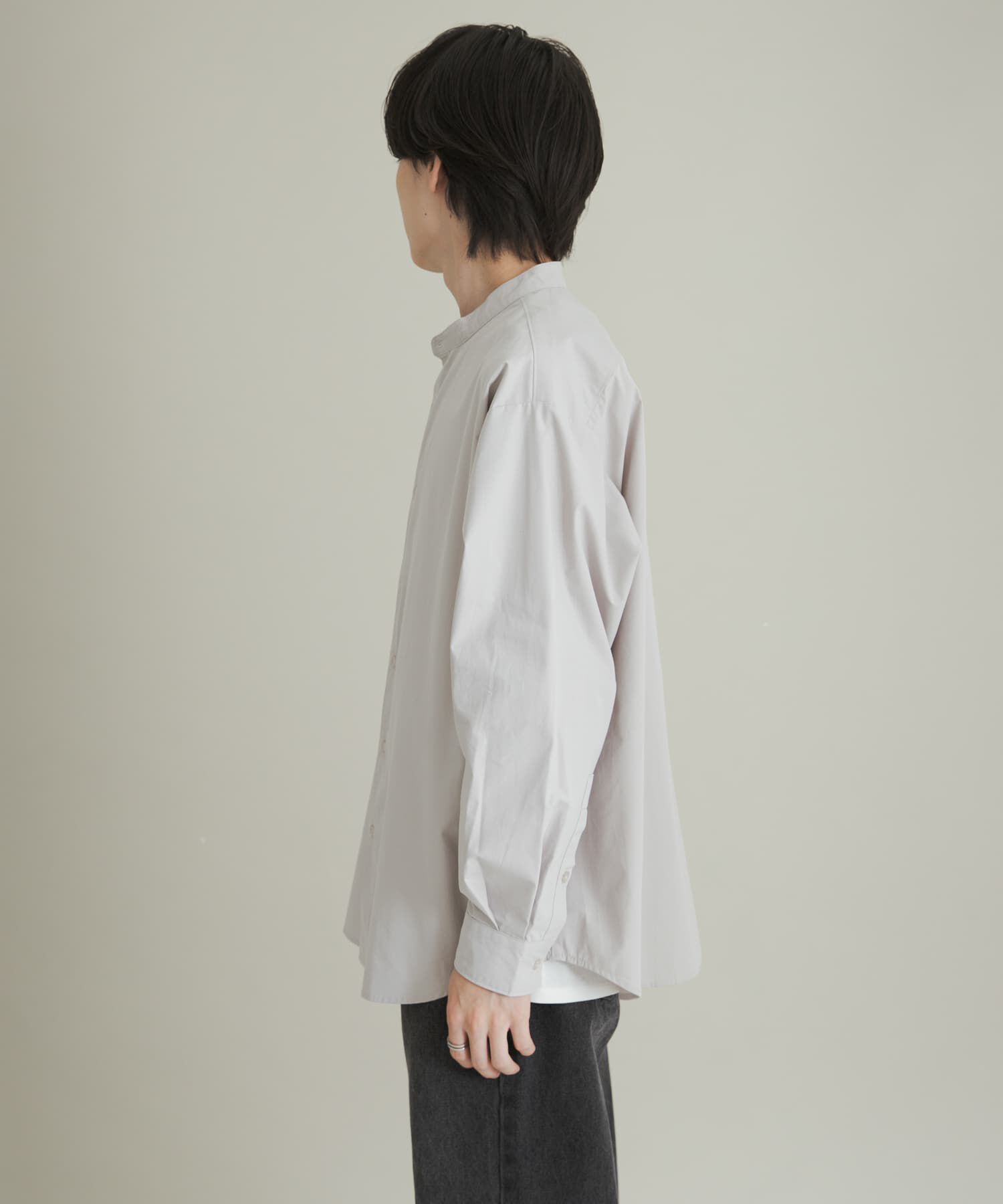 SENSE OF PLACE by URBAN RESEARCH「ピーチブロードバンドカラーロングスリーブシャツ」|シャツ・ブラウス|