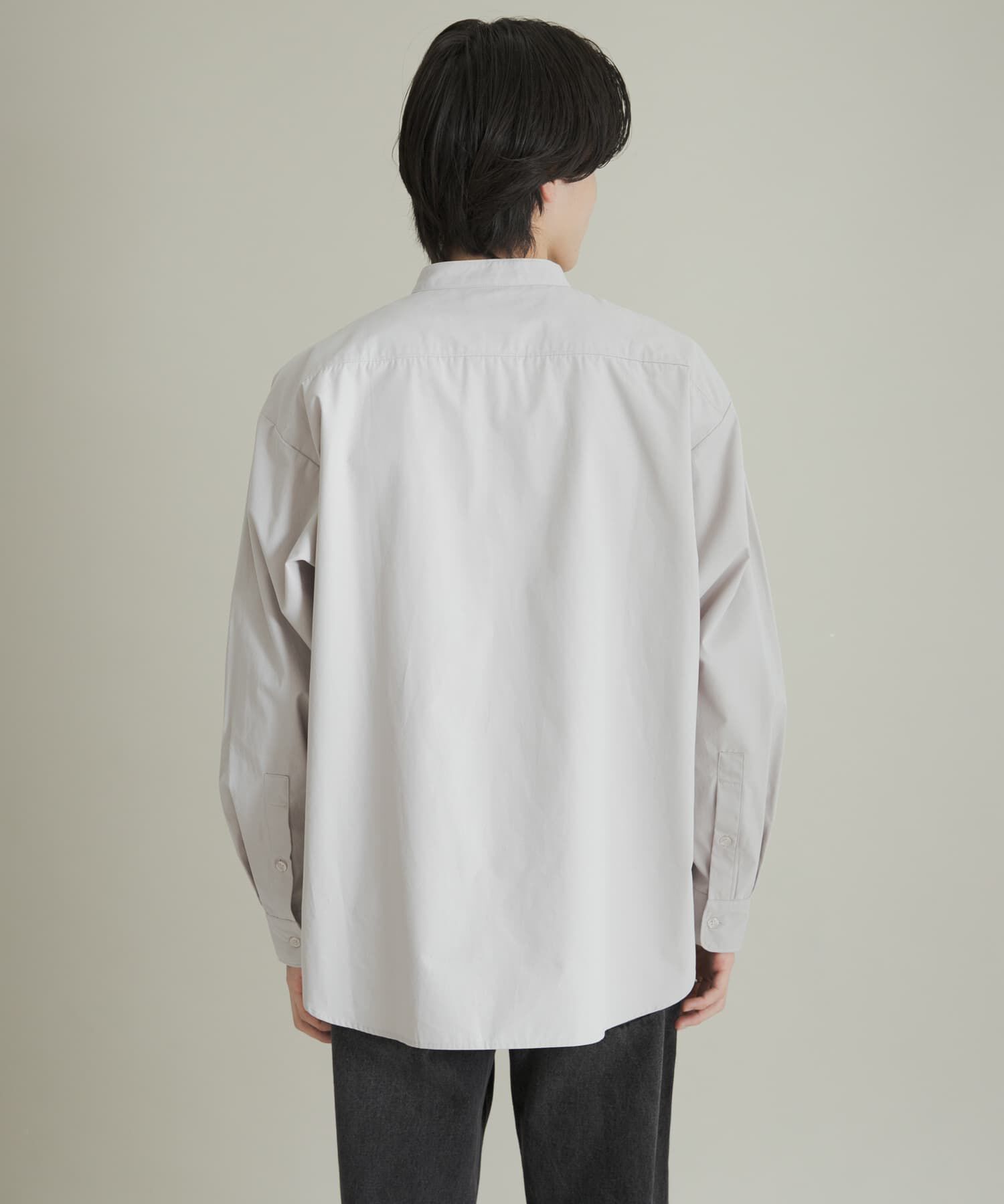 SENSE OF PLACE by URBAN RESEARCH「ピーチブロードバンドカラーロングスリーブシャツ」|シャツ・ブラウス|