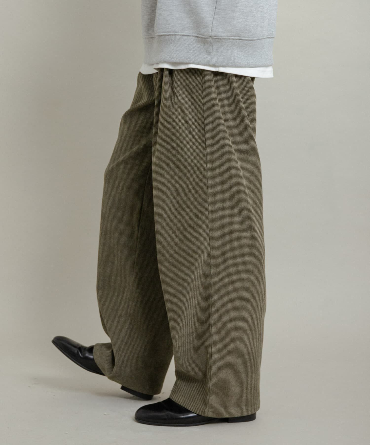 SENSE OF PLACE by URBAN RESEARCH「ブロックコーデュロイワイドスラックス」|その他|カーキ