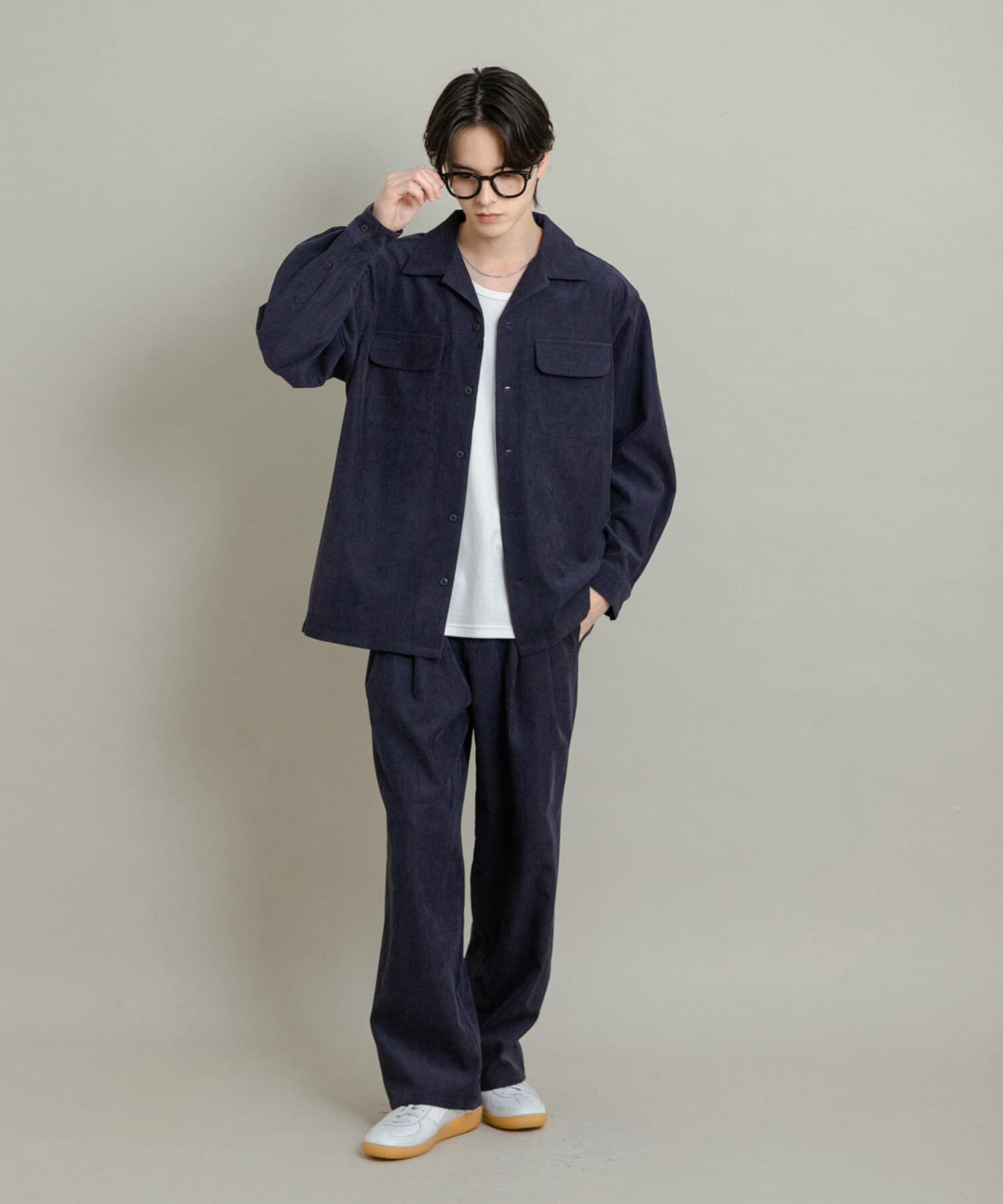 SENSE OF PLACE by URBAN RESEARCH「ブロックコーデュロイワイドスラックス」|その他|