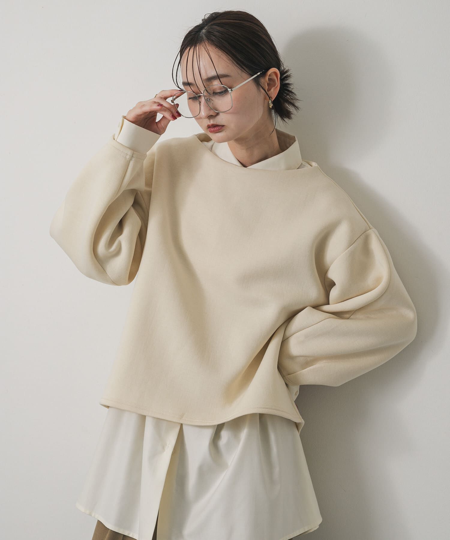 SENSE OF PLACE by URBAN RESEARCH「コクーンスリーブカットトップ」|Tシャツ・カットソー|