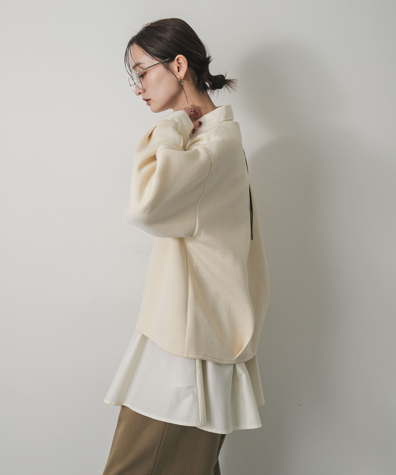 SENSE OF PLACE by URBAN RESEARCH「コクーンスリーブカットトップ」|Tシャツ・カットソー|