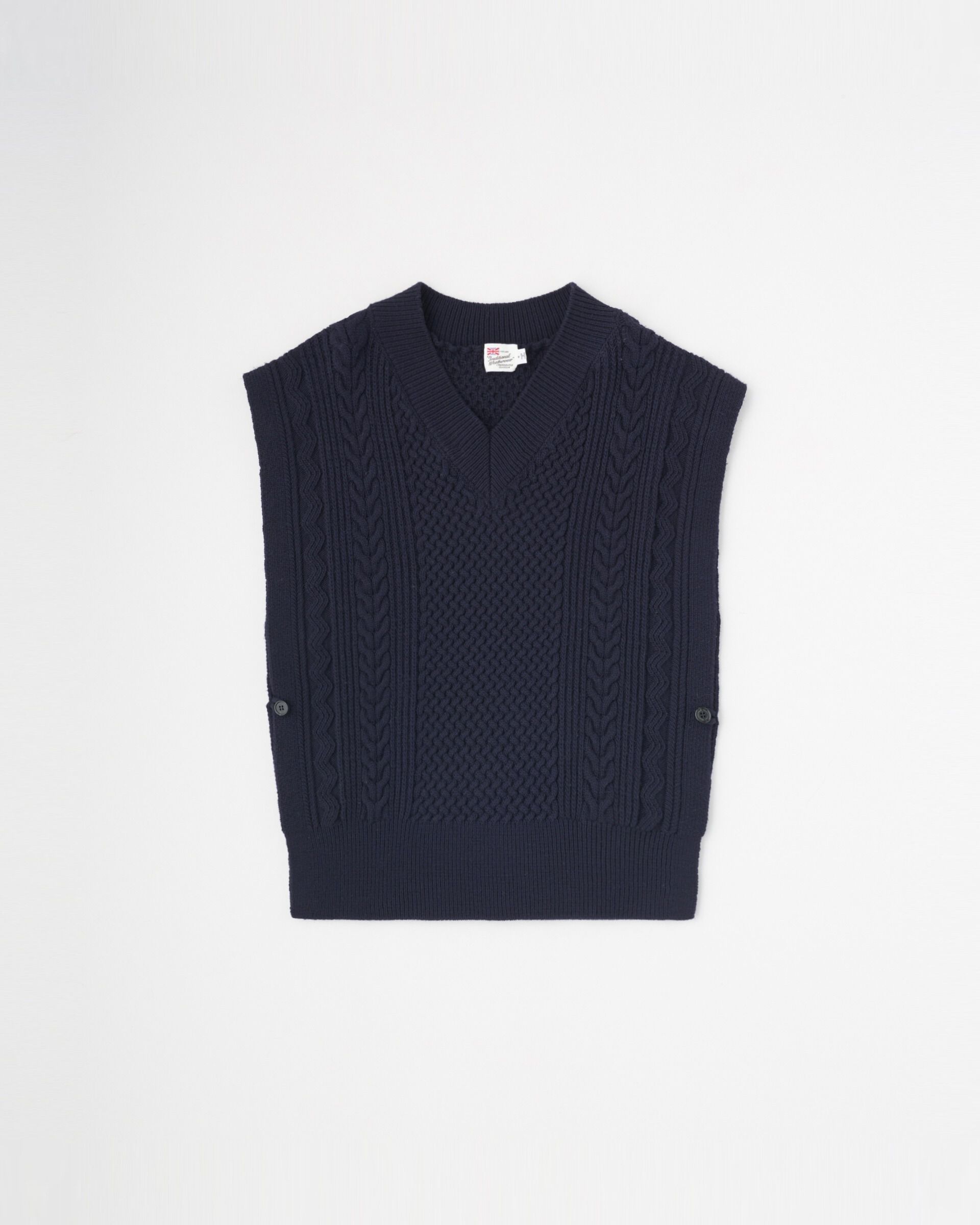 Traditional Weatherwear「FISHERMAN V NECK PULLOVER」|ニット・セーター|