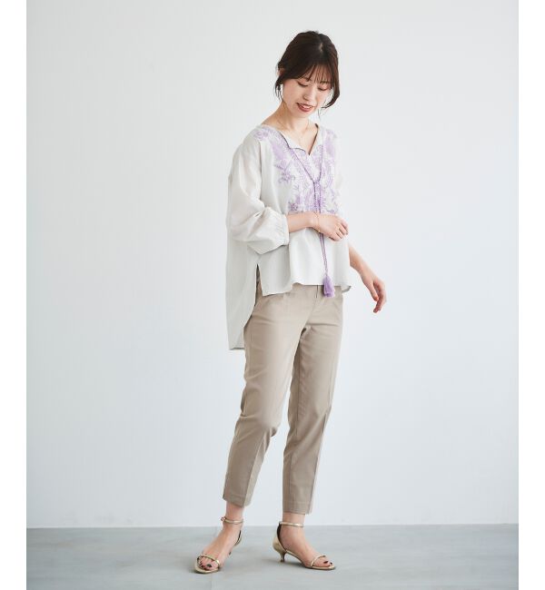 le.coeur blanc「アサレチックテーパードパンツ」|その他|