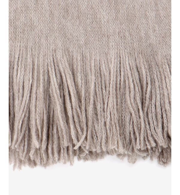 le.coeur blanc「シャギーカラーストール」|ストール|