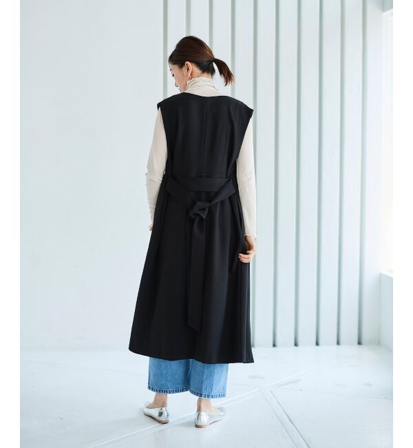 le.coeur blanc「Vカラー2WAYジレジャンスカ」|ジャンパースカート|